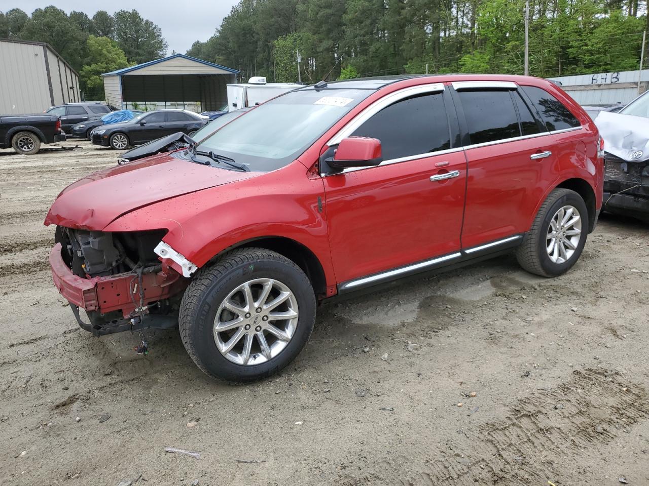 lincoln mkx 2011 2lmdj6jk0bbj09349