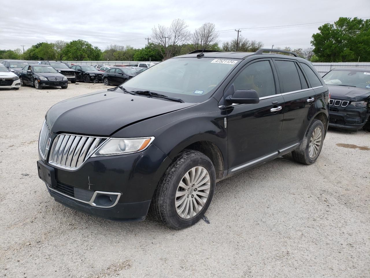 lincoln mkx 2013 2lmdj6jk5dbl49189