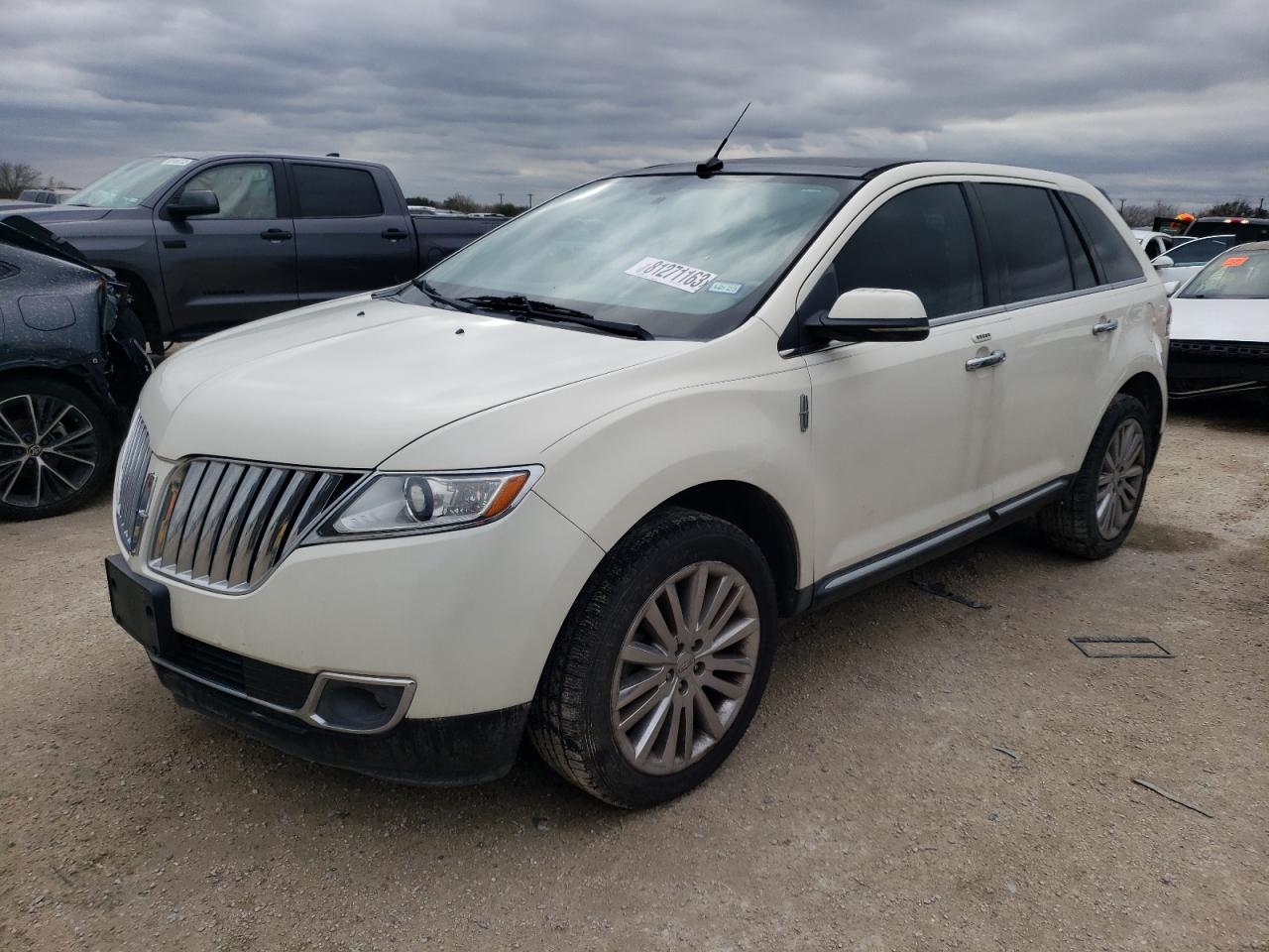 lincoln mkx 2012 2lmdj6jk7cbl00994