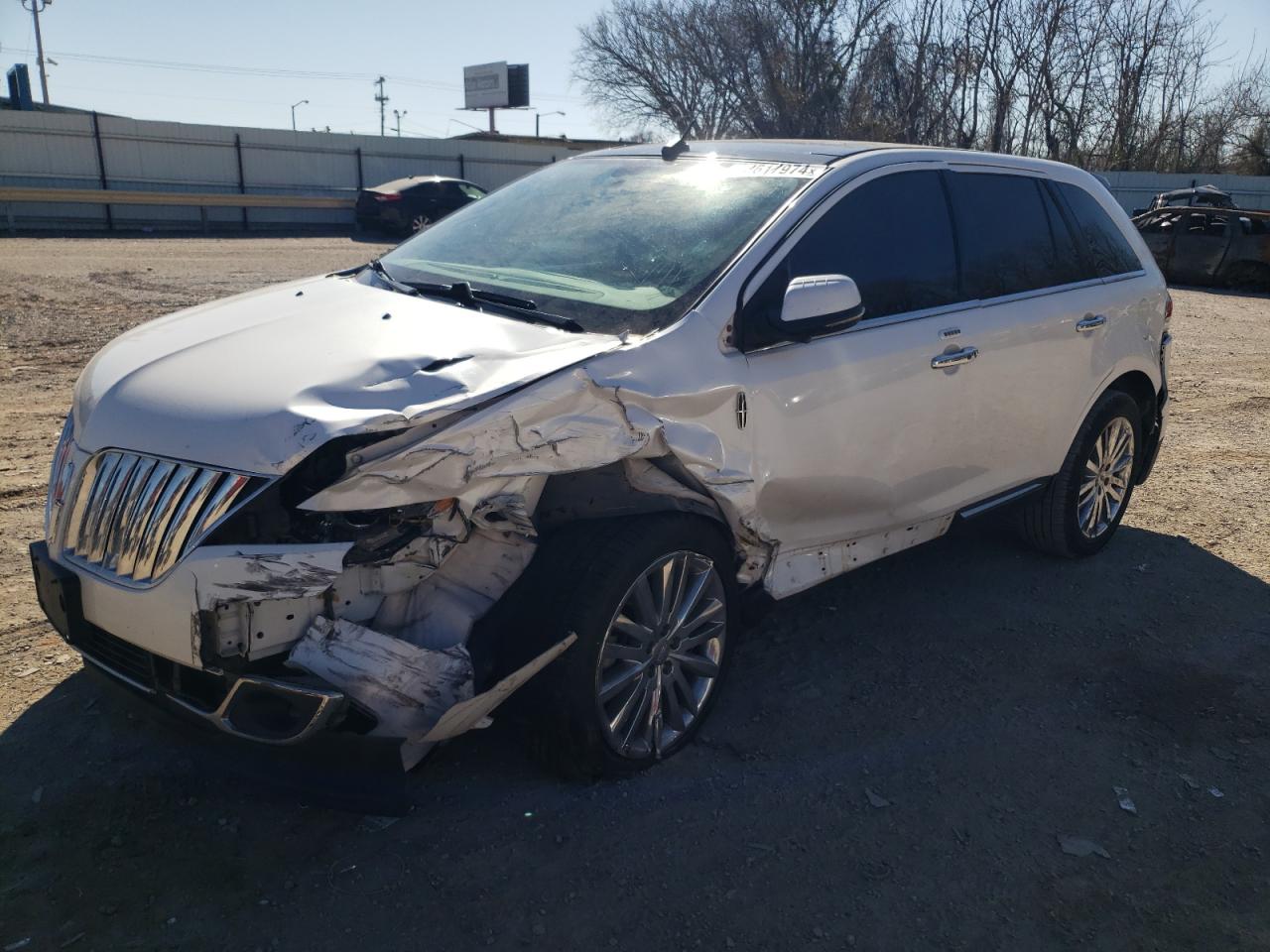 lincoln mkx 2013 2lmdj6jk8dbl14601