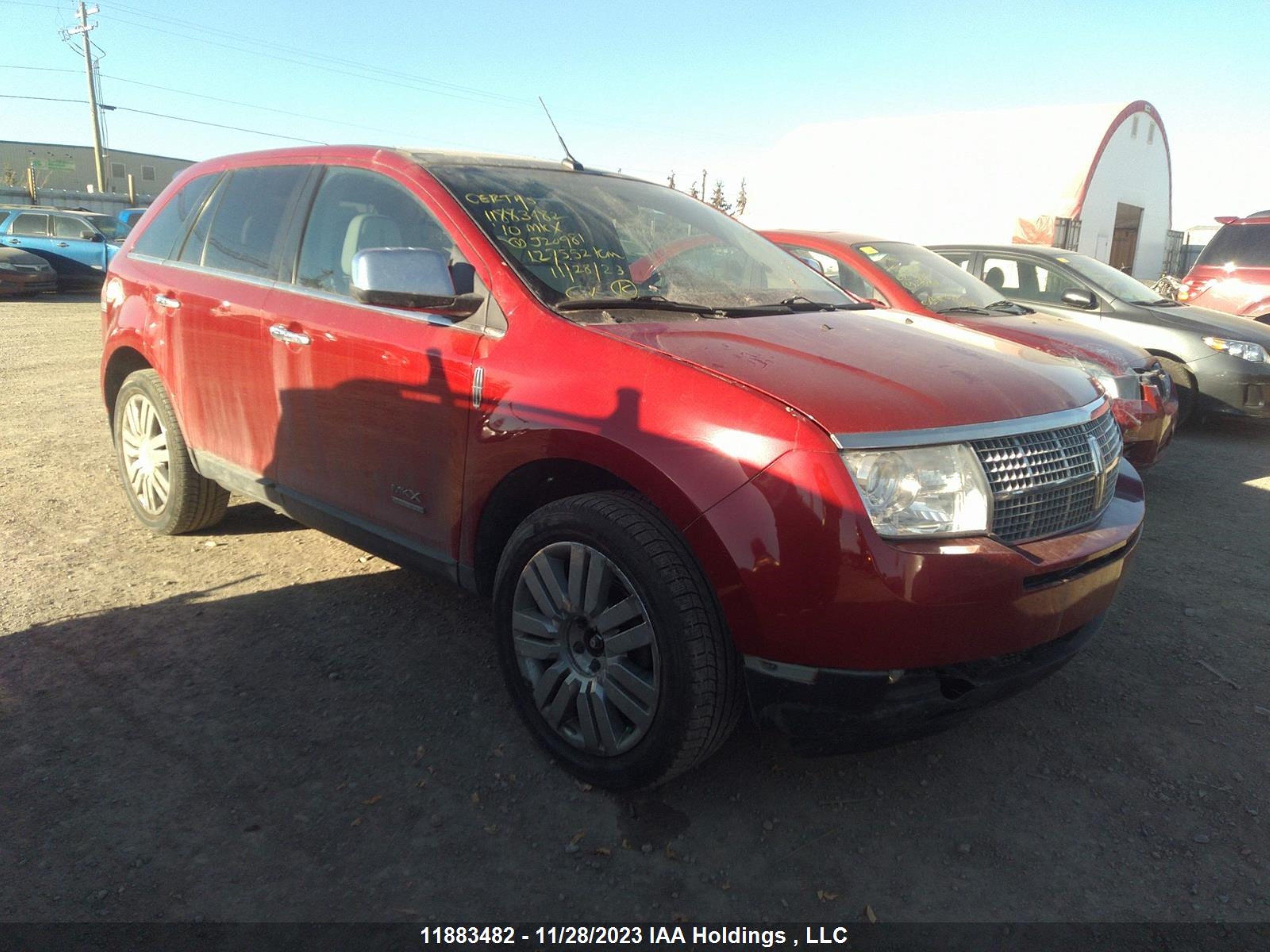 lincoln mkx 2010 2lmdj8jc5abj20981