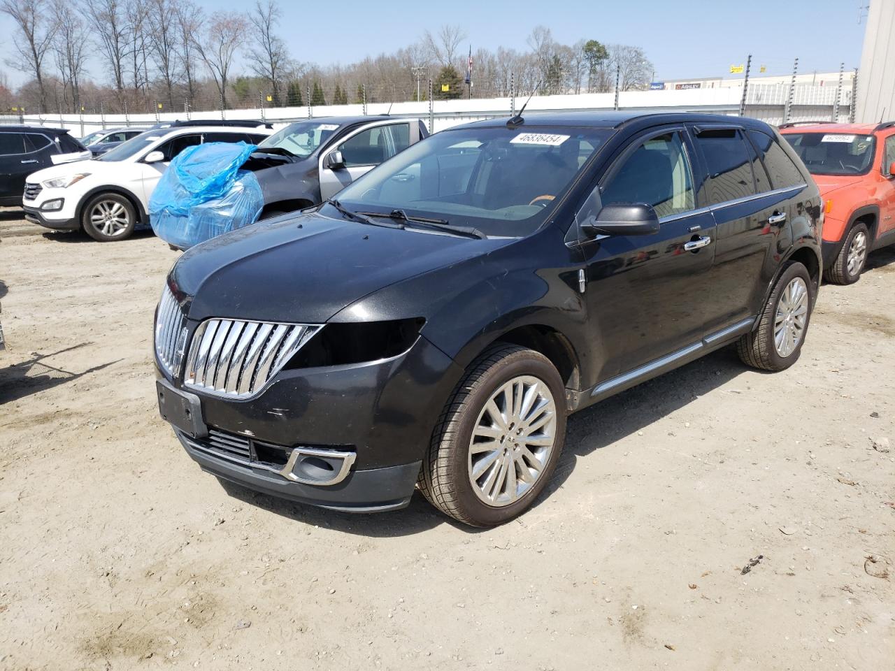 lincoln mkx 2011 2lmdj8jk7bbj24149