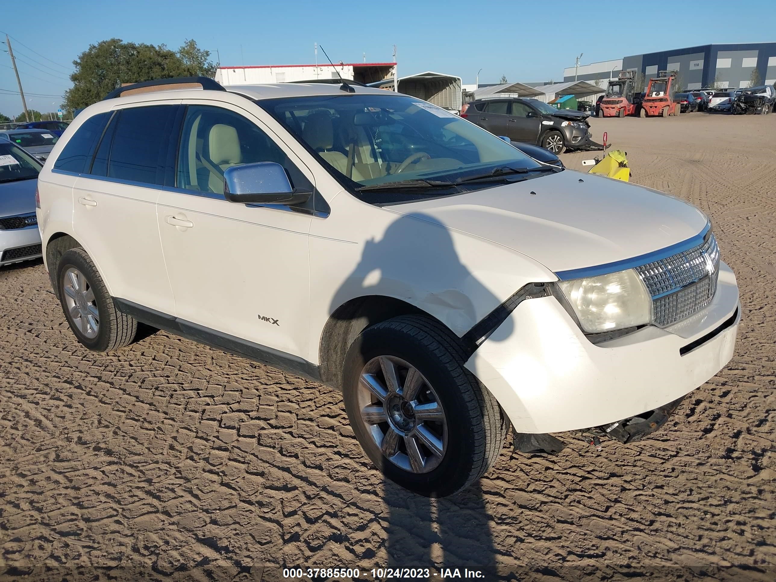 lincoln mkx 2007 2lmdu68c27bj31706