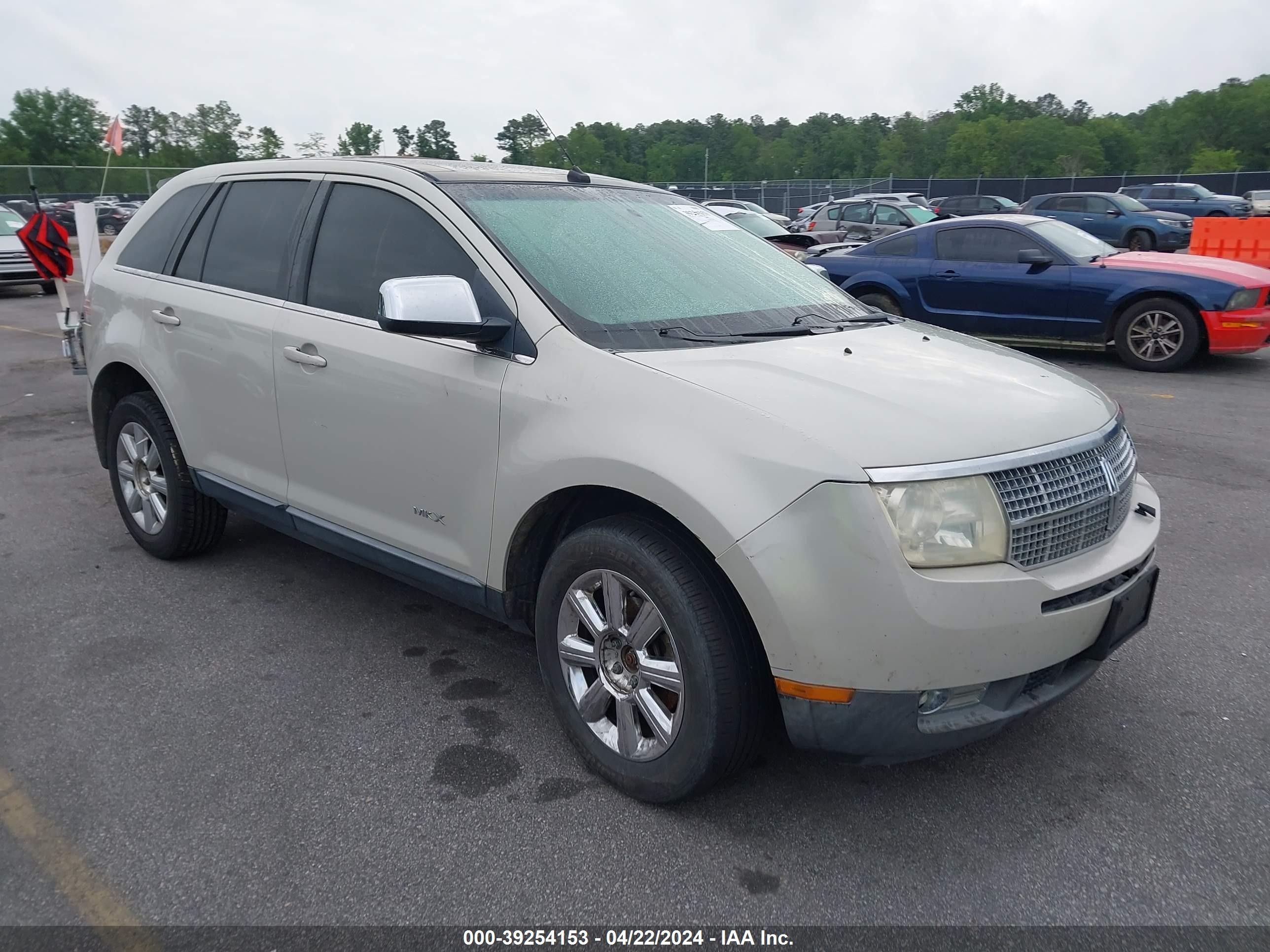 lincoln mkx 2007 2lmdu68c37bj36784