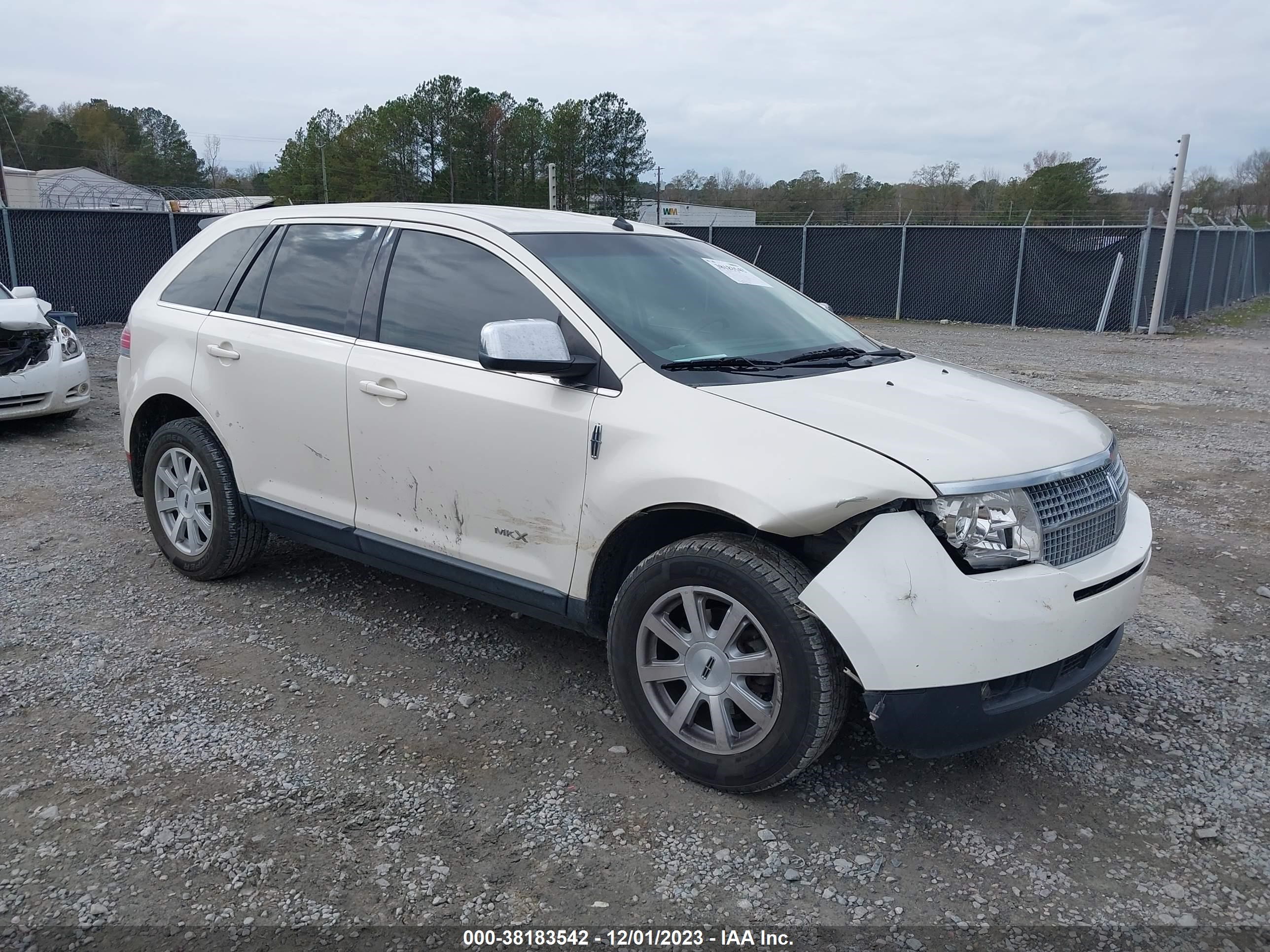 lincoln mkx 2008 2lmdu68c38bj07240