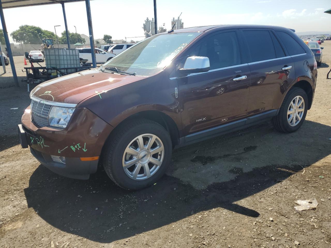 lincoln mkx 2009 2lmdu68c39bj08387