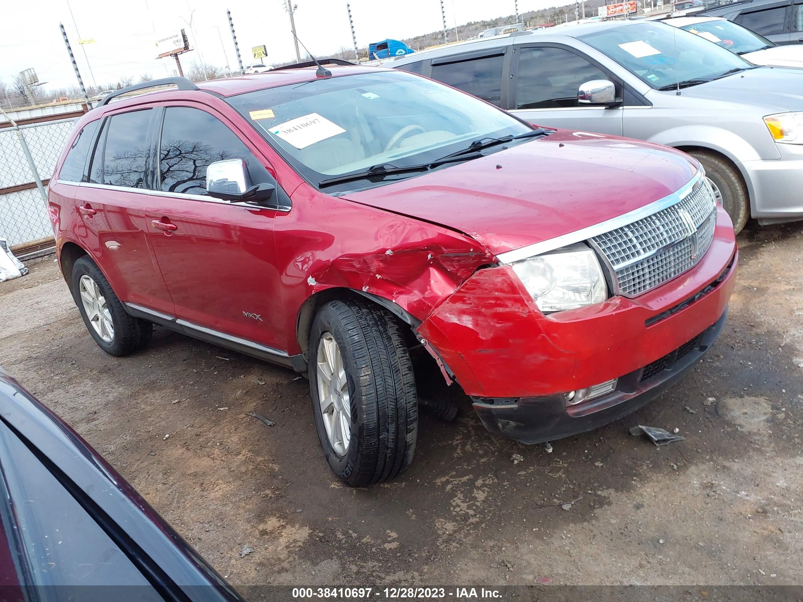 lincoln mkx 2007 2lmdu68c57bj35703