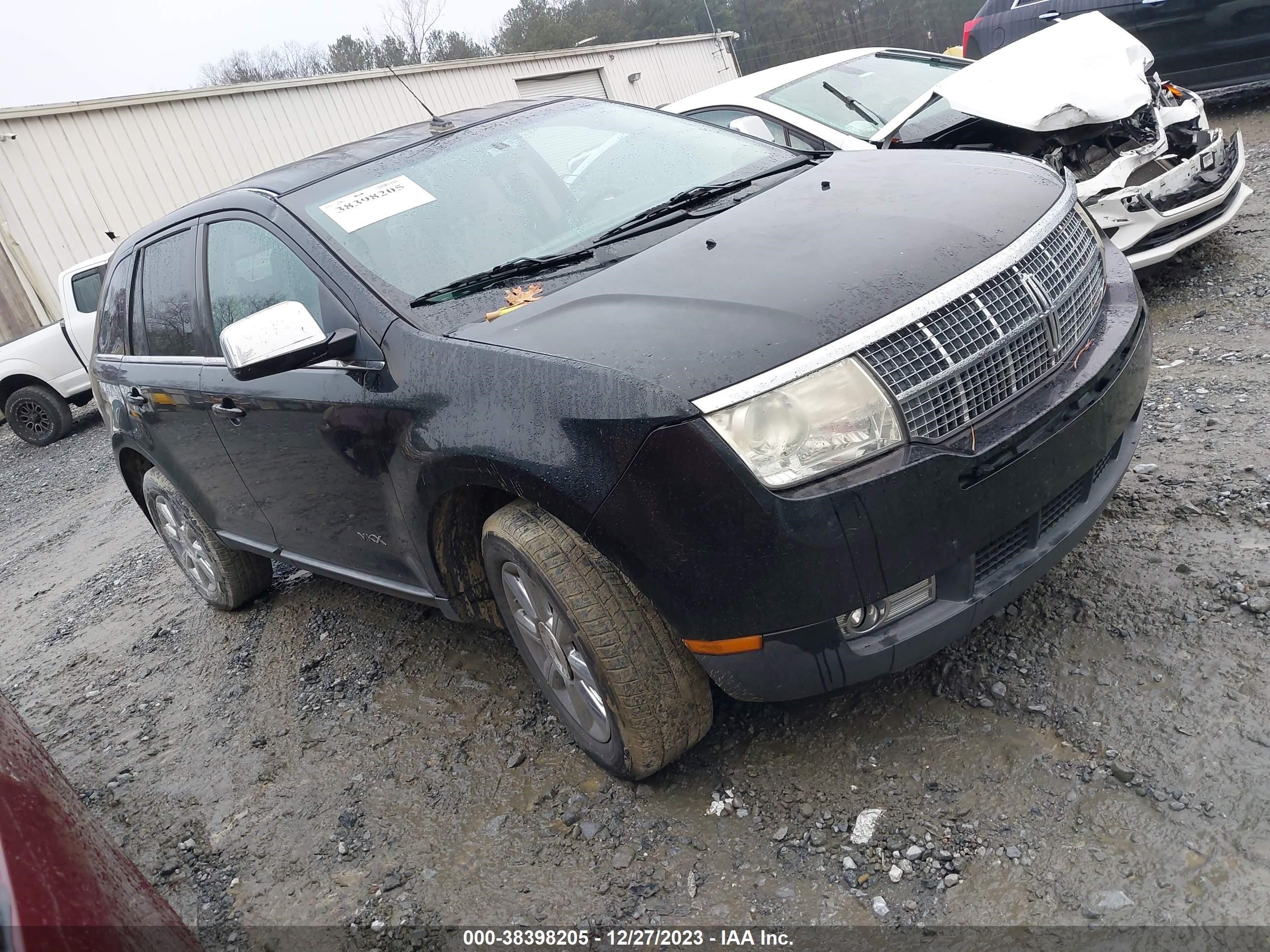 lincoln mkx 2007 2lmdu68c57bj39458