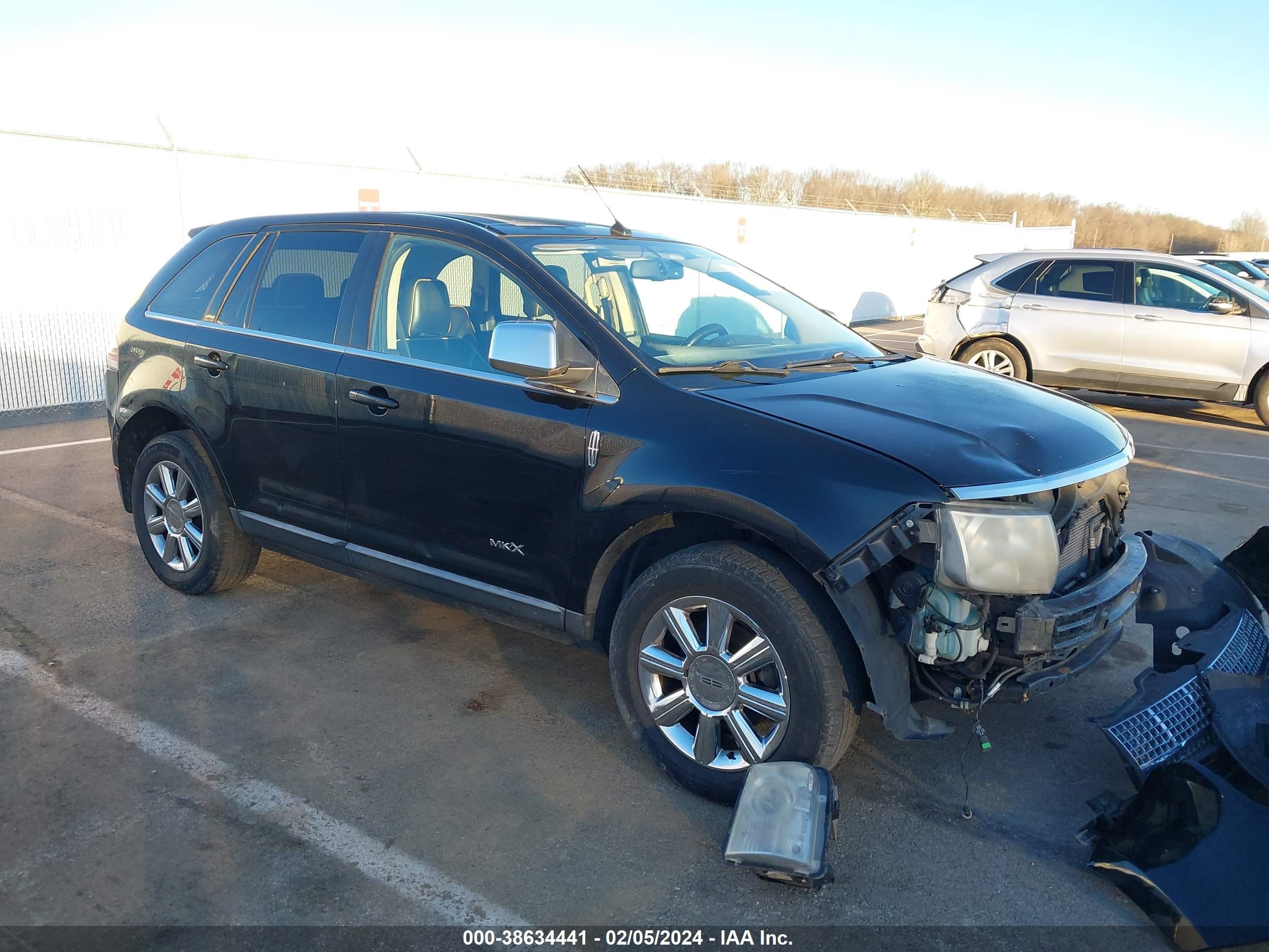 lincoln mkx 2008 2lmdu68c58bj08311