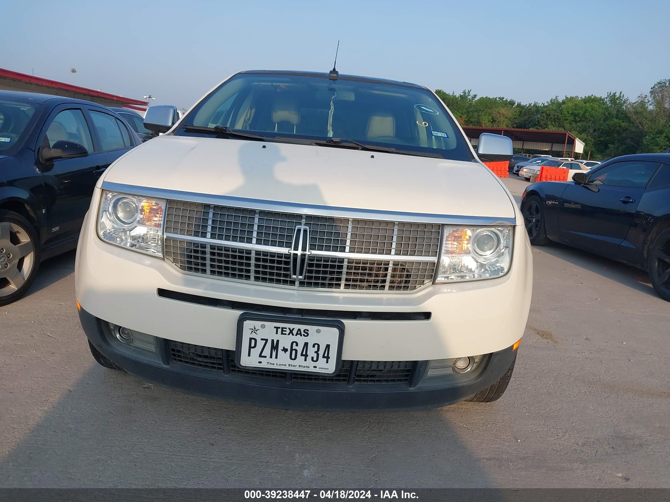 lincoln mkx 2008 2lmdu68c68bj20516