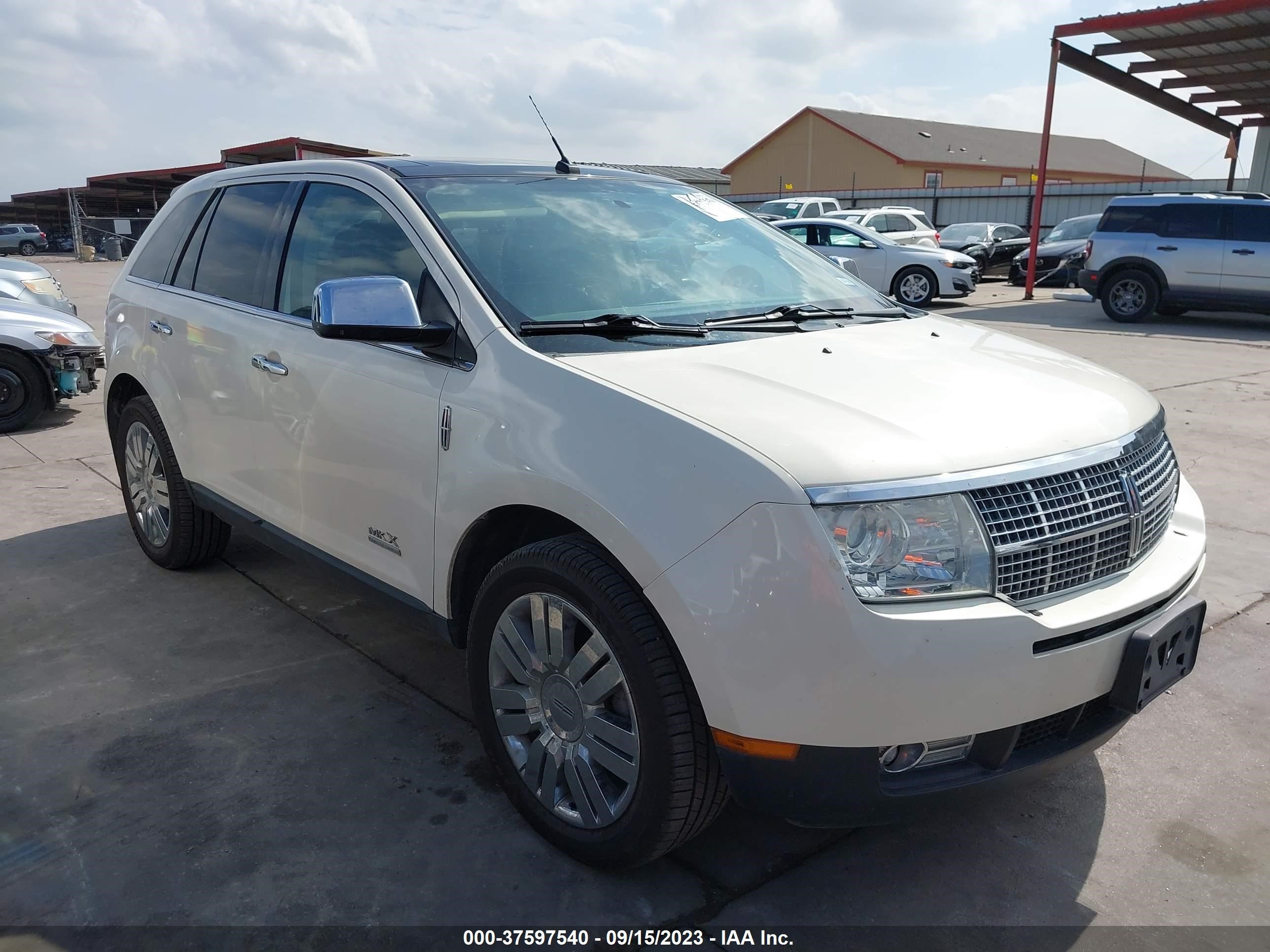 lincoln mkx 2008 2lmdu68c88bj09338