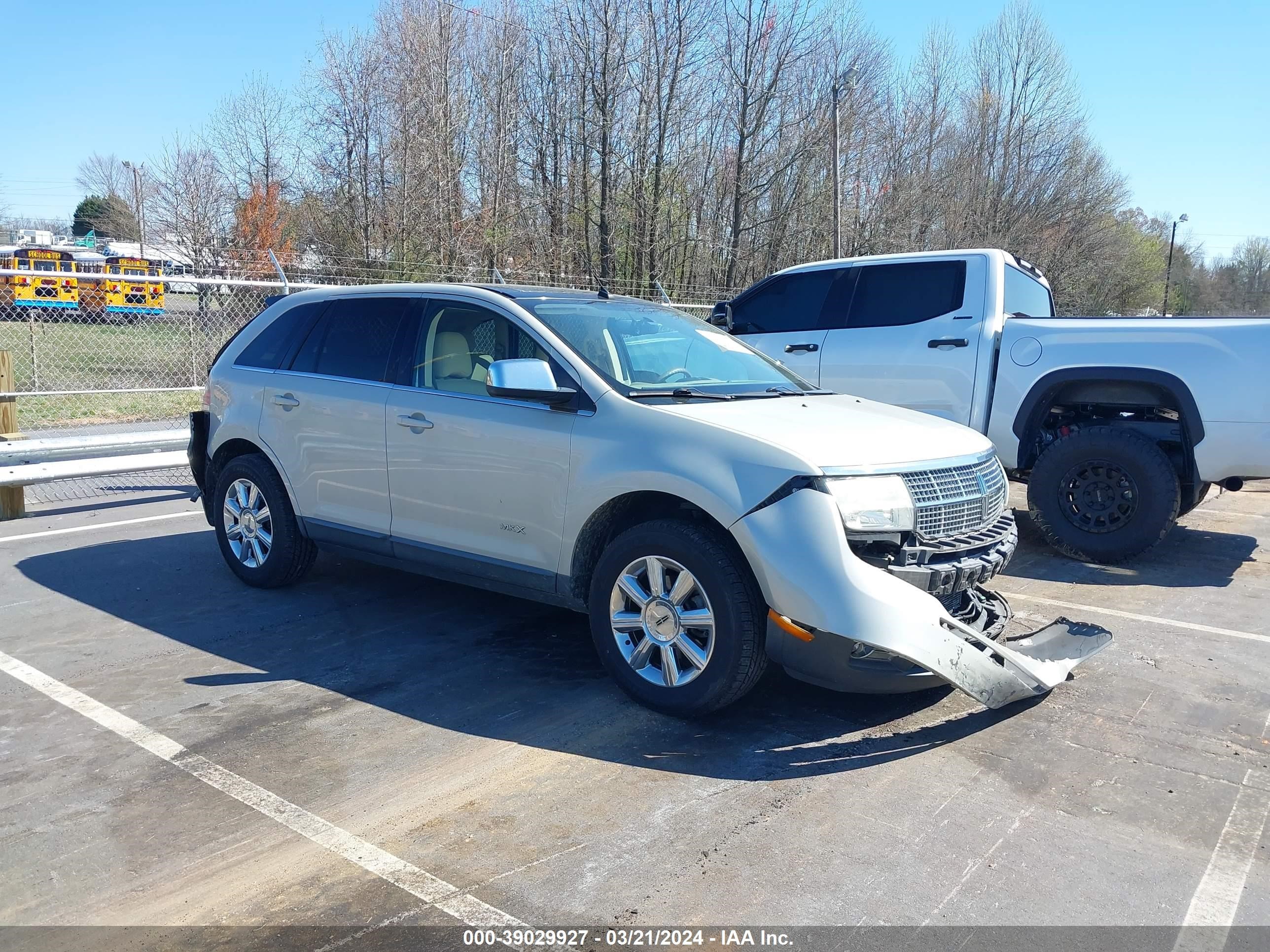 lincoln mkx 2007 2lmdu68cx7bj25541