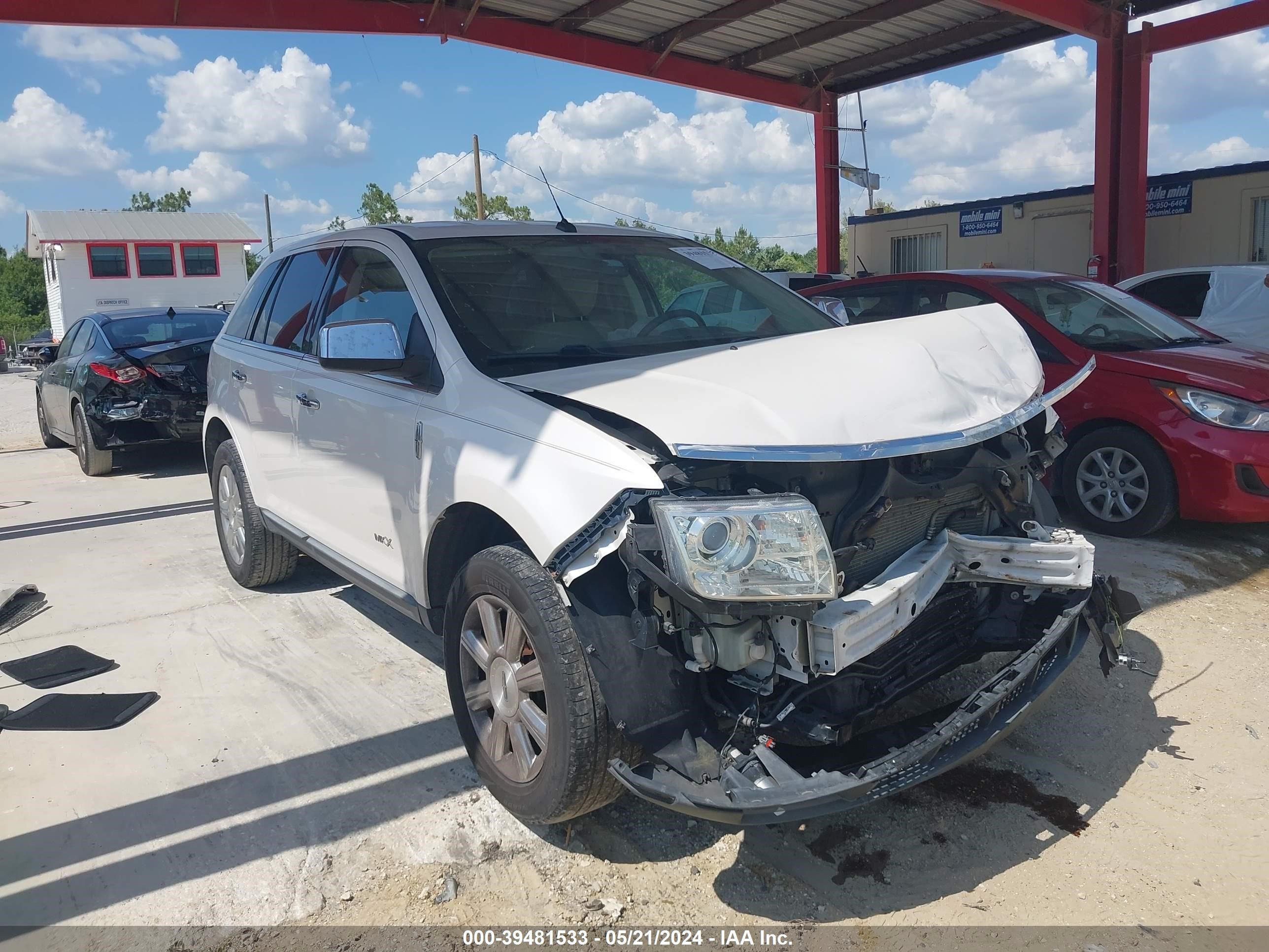 lincoln mkx 2009 2lmdu68cx9bj11724