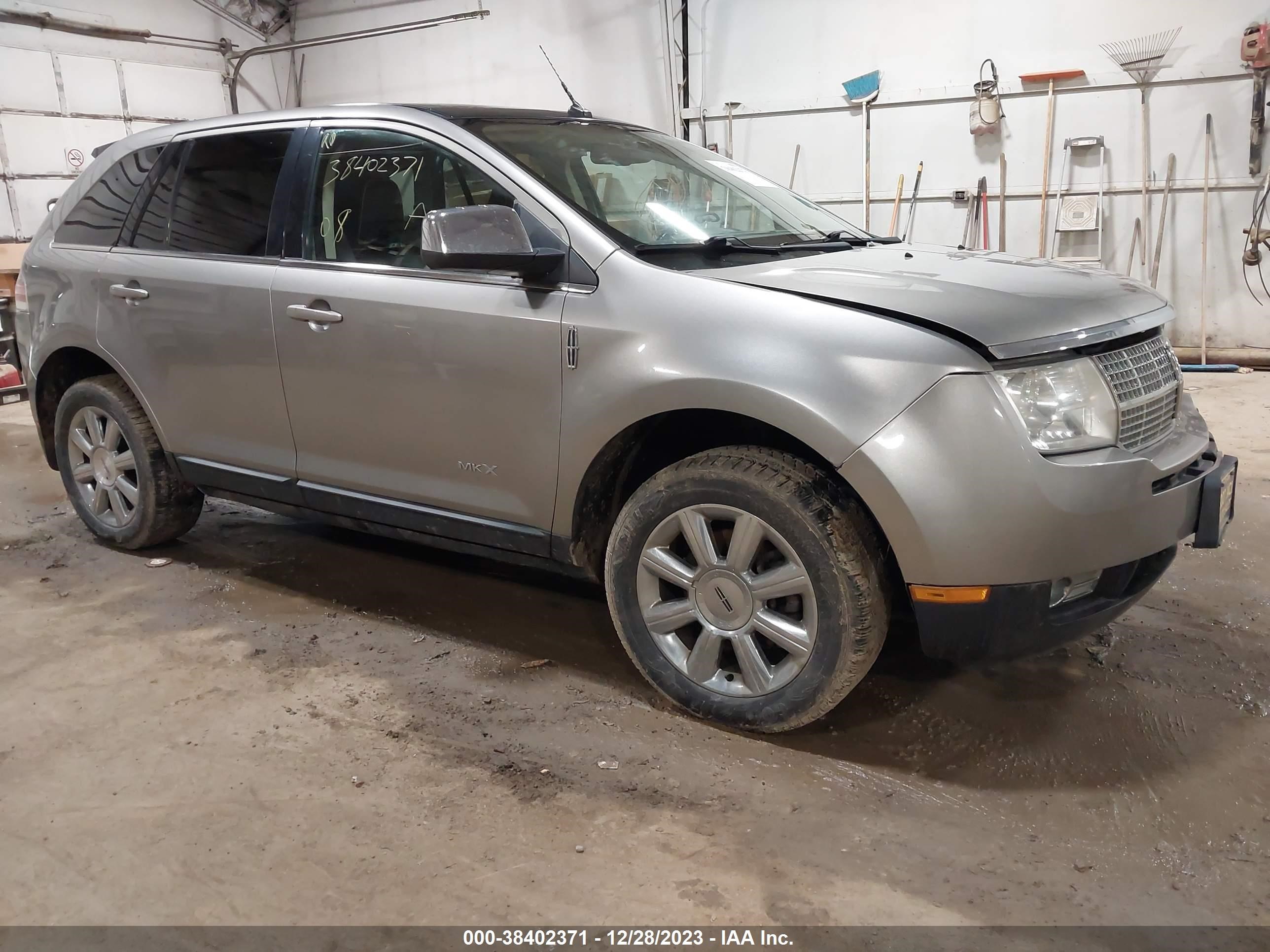 lincoln mkx 2008 2lmdu88c08bj23858