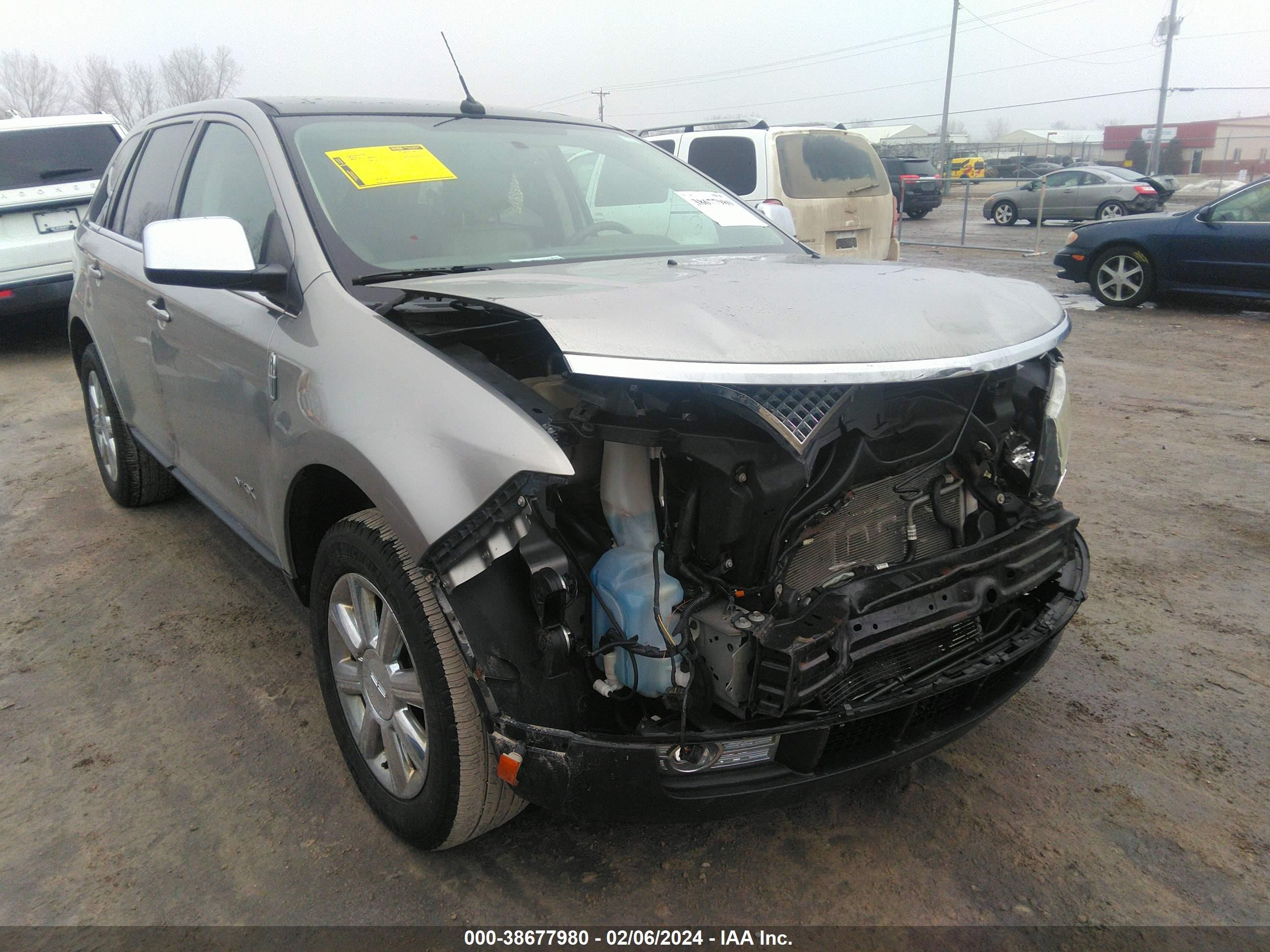 lincoln mkx 2008 2lmdu88c18bj39910