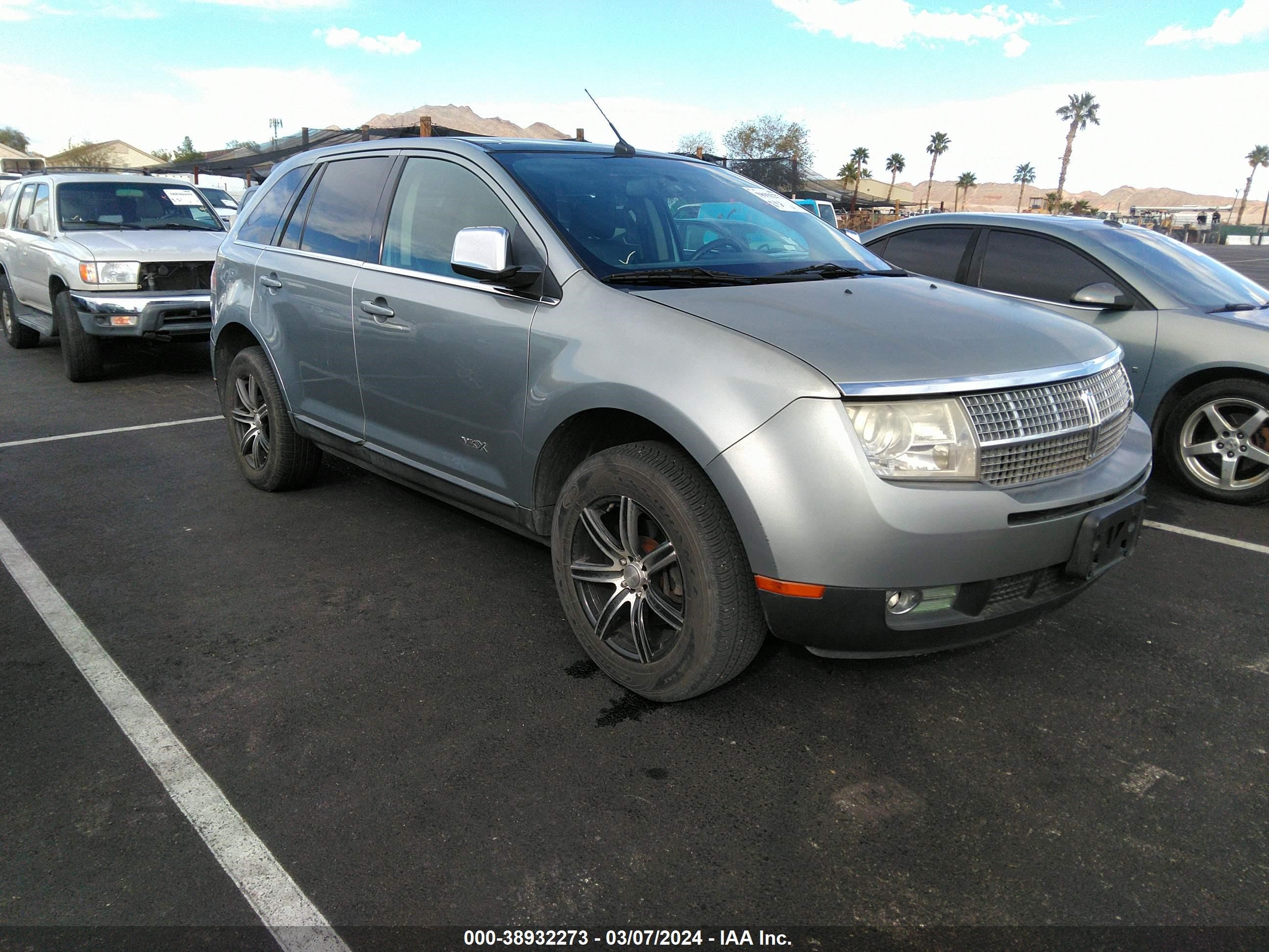 lincoln mkx 2007 2lmdu88c27bj13931