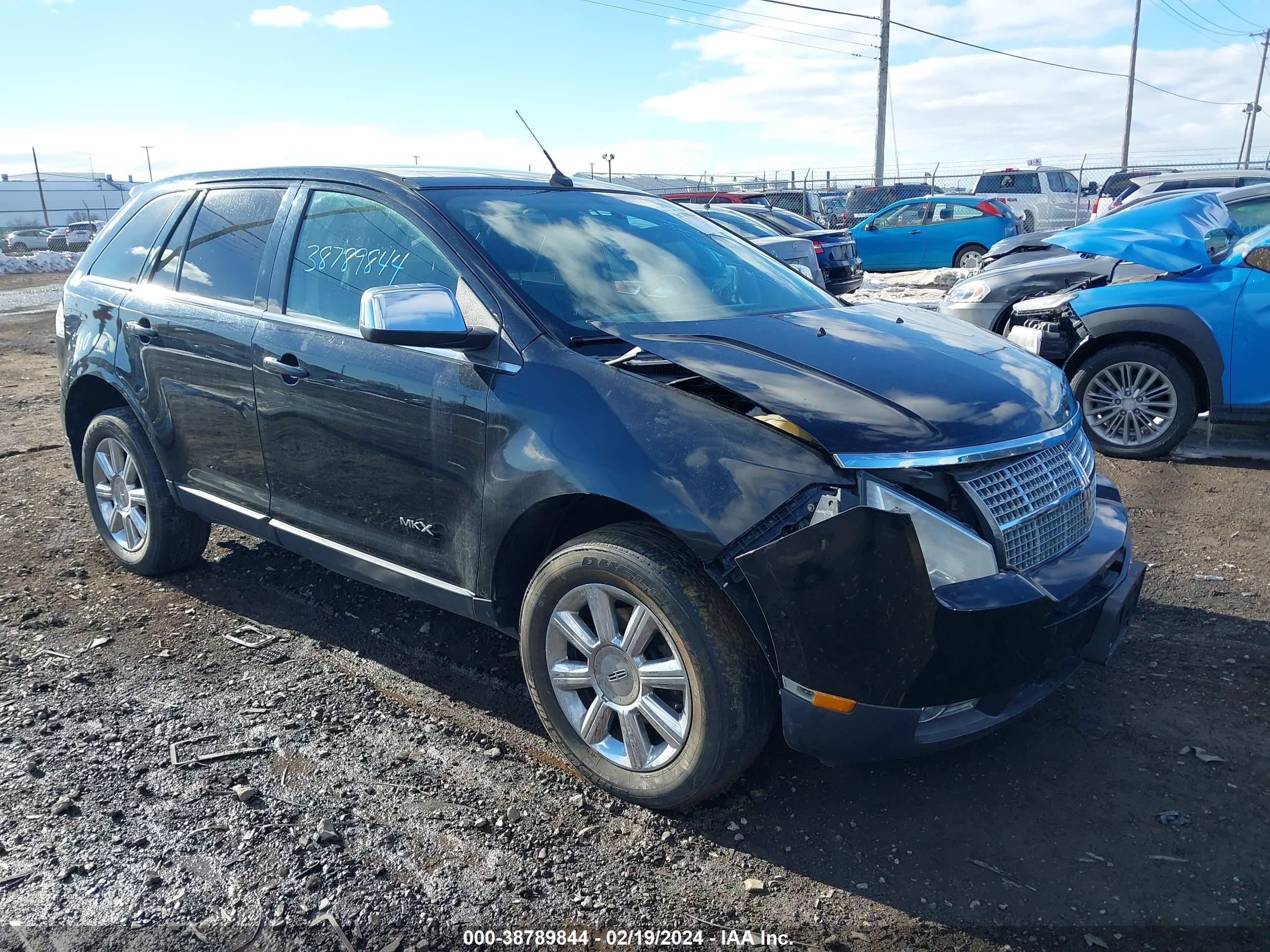 lincoln mkx 2007 2lmdu88c27bj15727