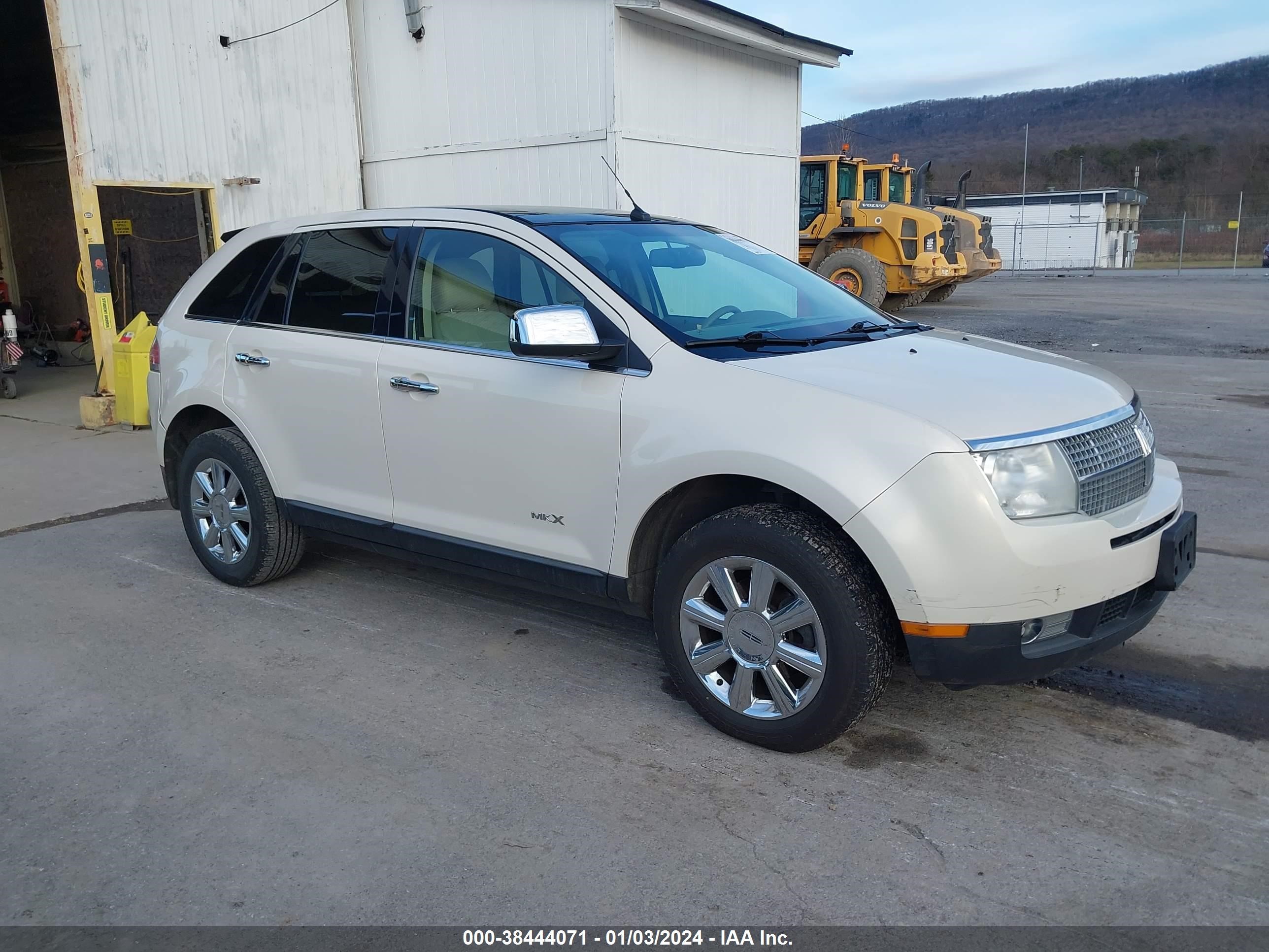 lincoln mkx 2007 2lmdu88c37bj39454