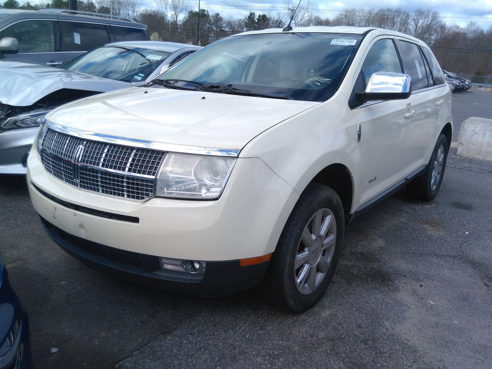 lincoln mkx awd 2008 2lmdu88c38bj28942