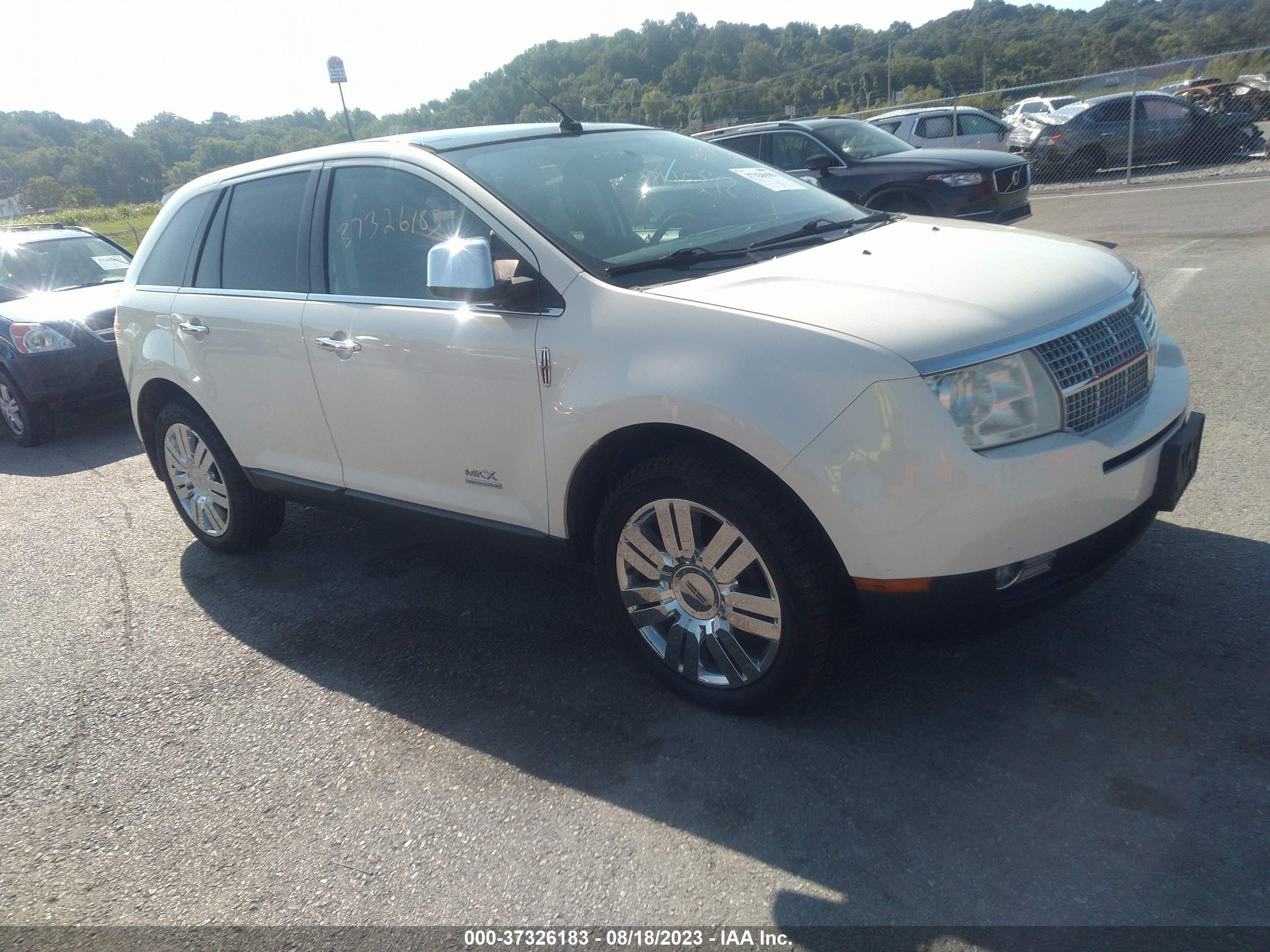 lincoln mkx 2008 2lmdu88c48bj04388