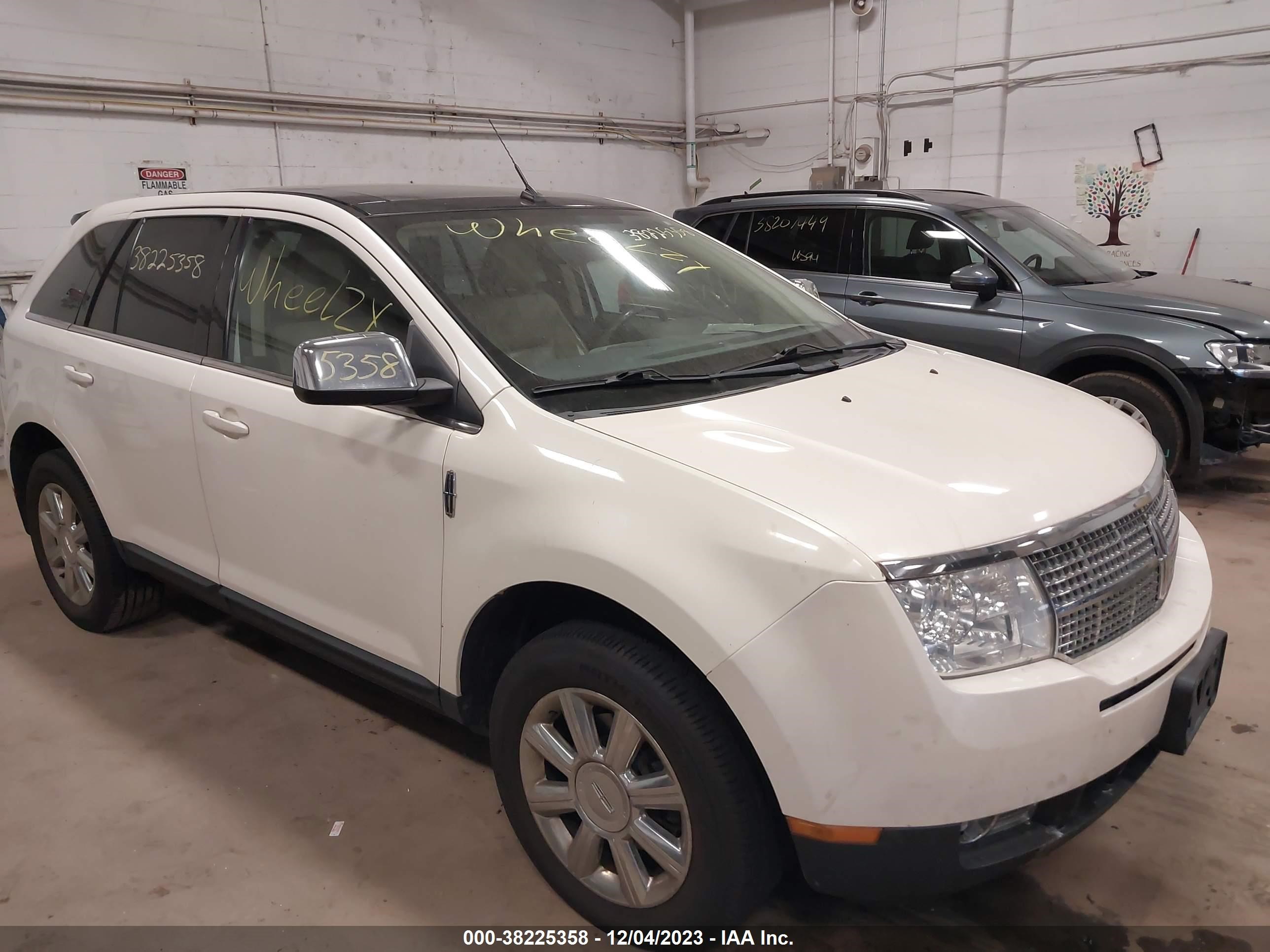 lincoln mkx 2008 2lmdu88c58bj03766