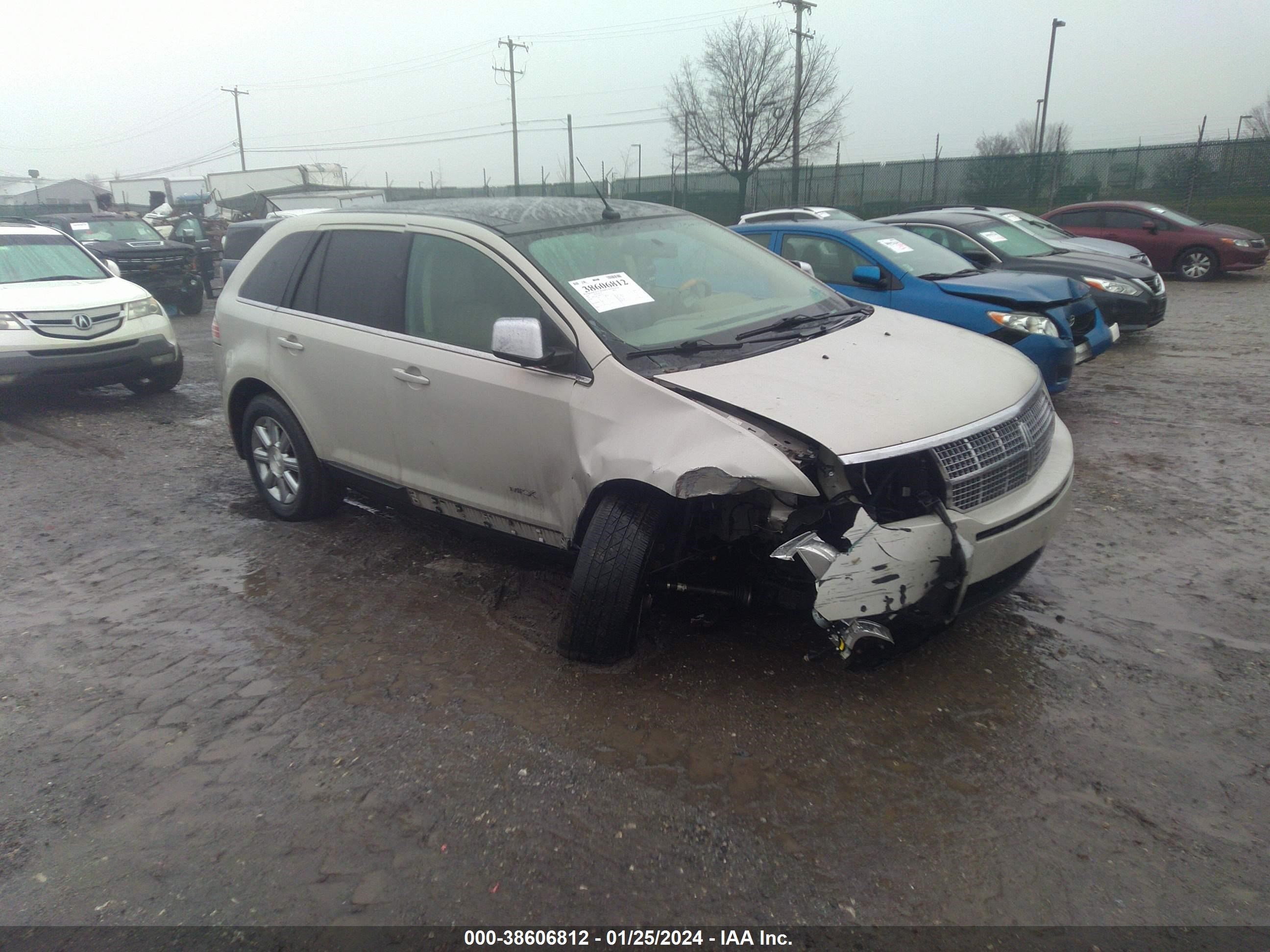 lincoln mkx 2007 2lmdu88c77bj25105