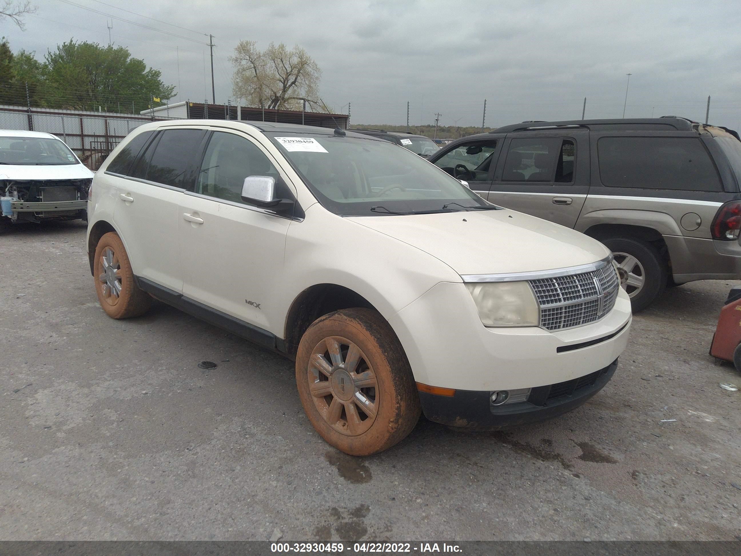 lincoln mkx 2007 2lmdu88c87bj10225