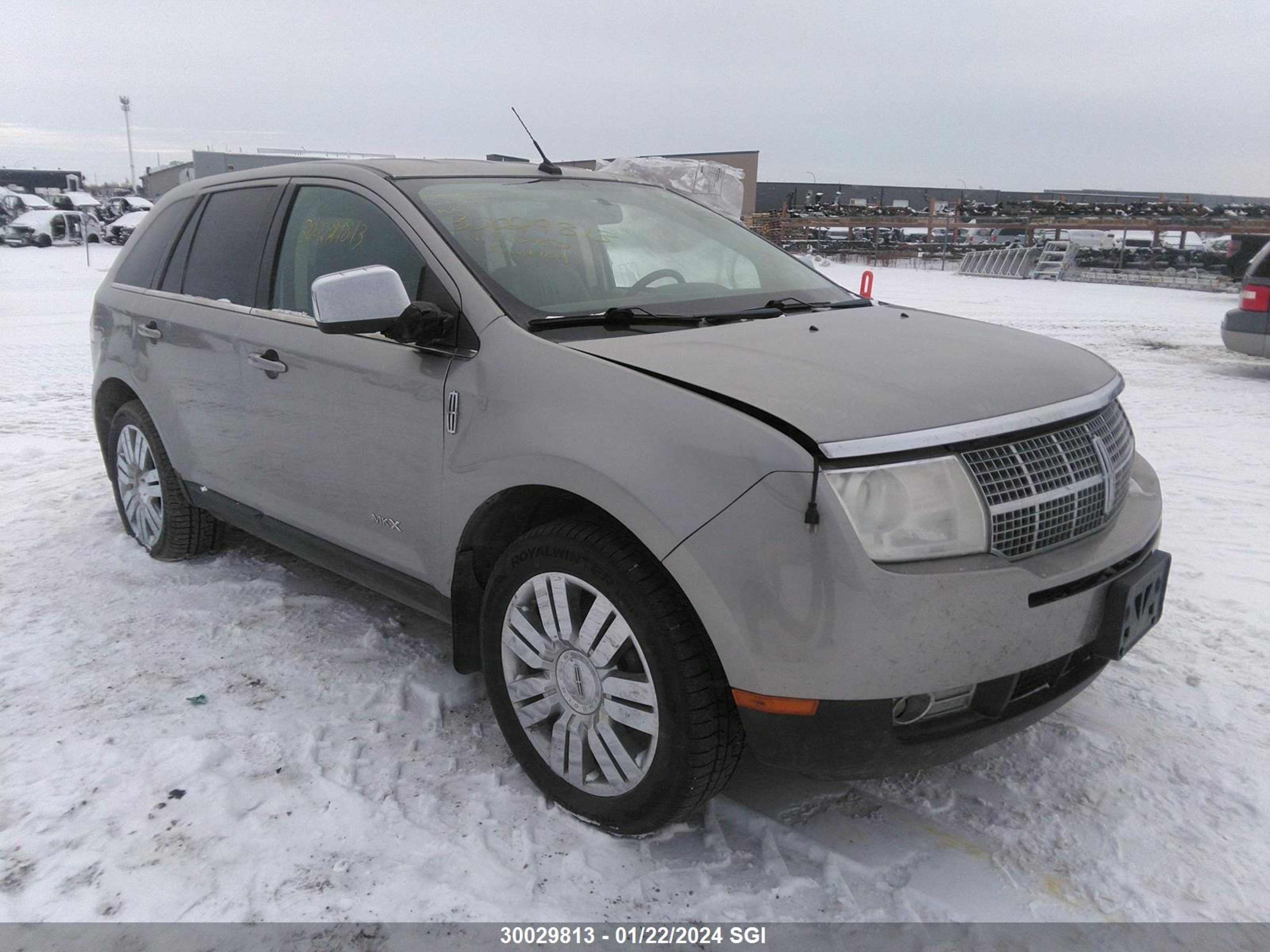 lincoln mkx 2008 2lmdu88c98bj40450