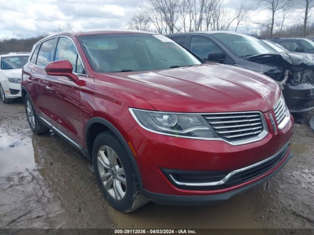 lincoln mkx 2017 2lmpj6jr2hbl53748