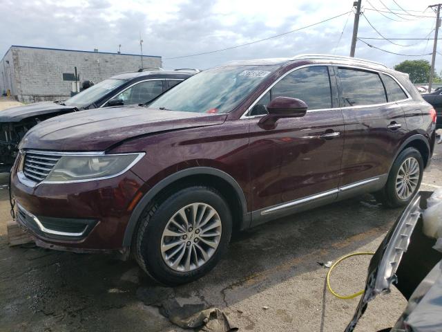 lincoln mkx select 2017 2lmpj6kr9hbl49243