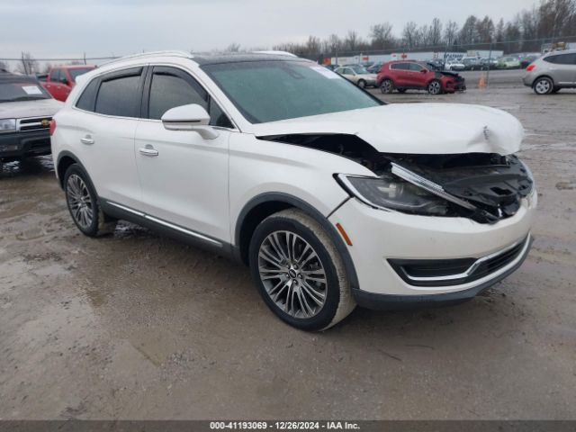 lincoln mkx 2016 2lmpj6lr8gbl54494