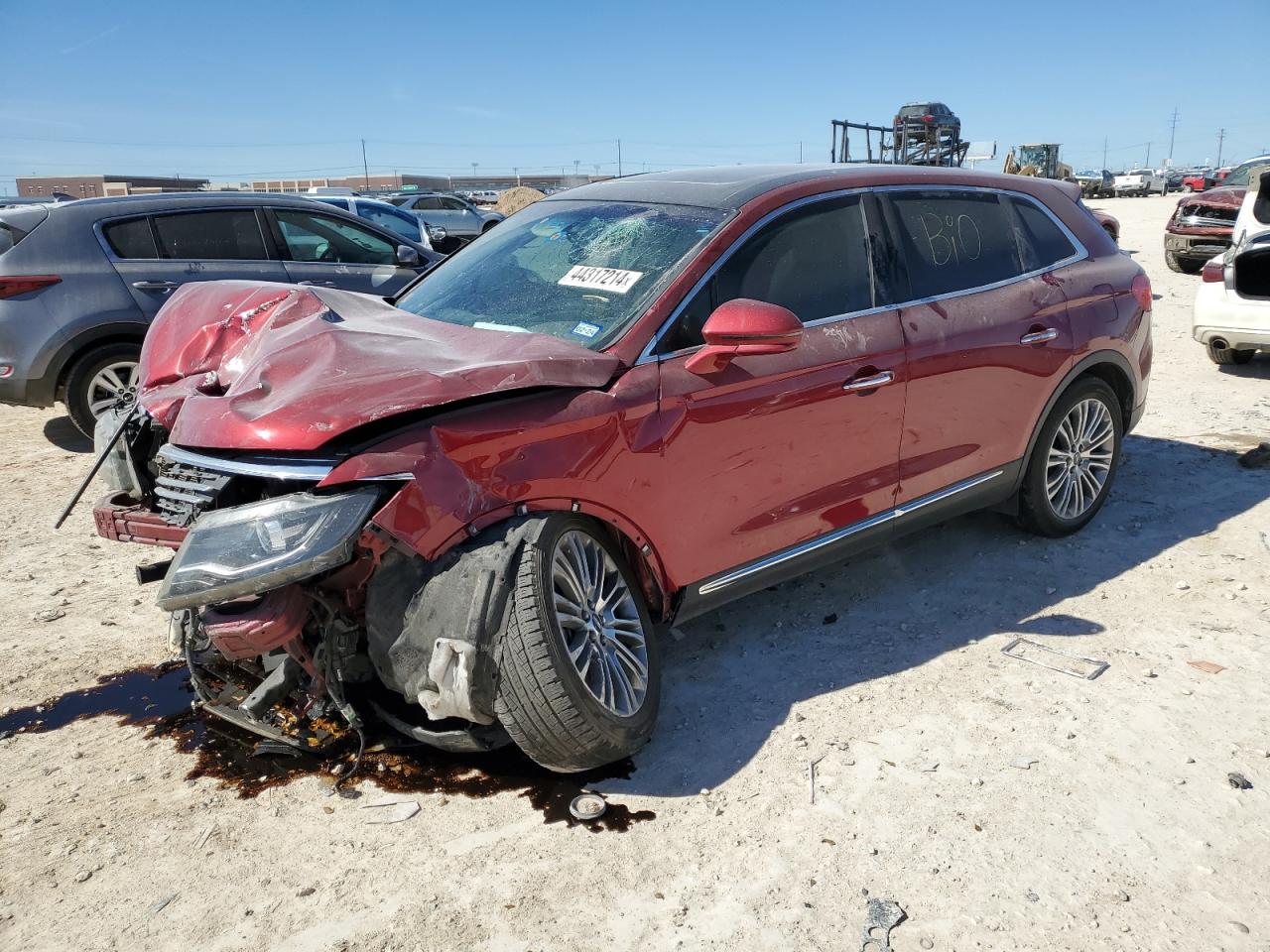 lincoln mkx 2017 2lmpj6lrxhbl45118