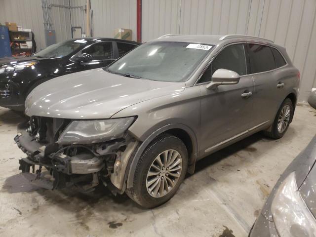 lincoln mkx select 2017 2lmpj8kr4hbl47153