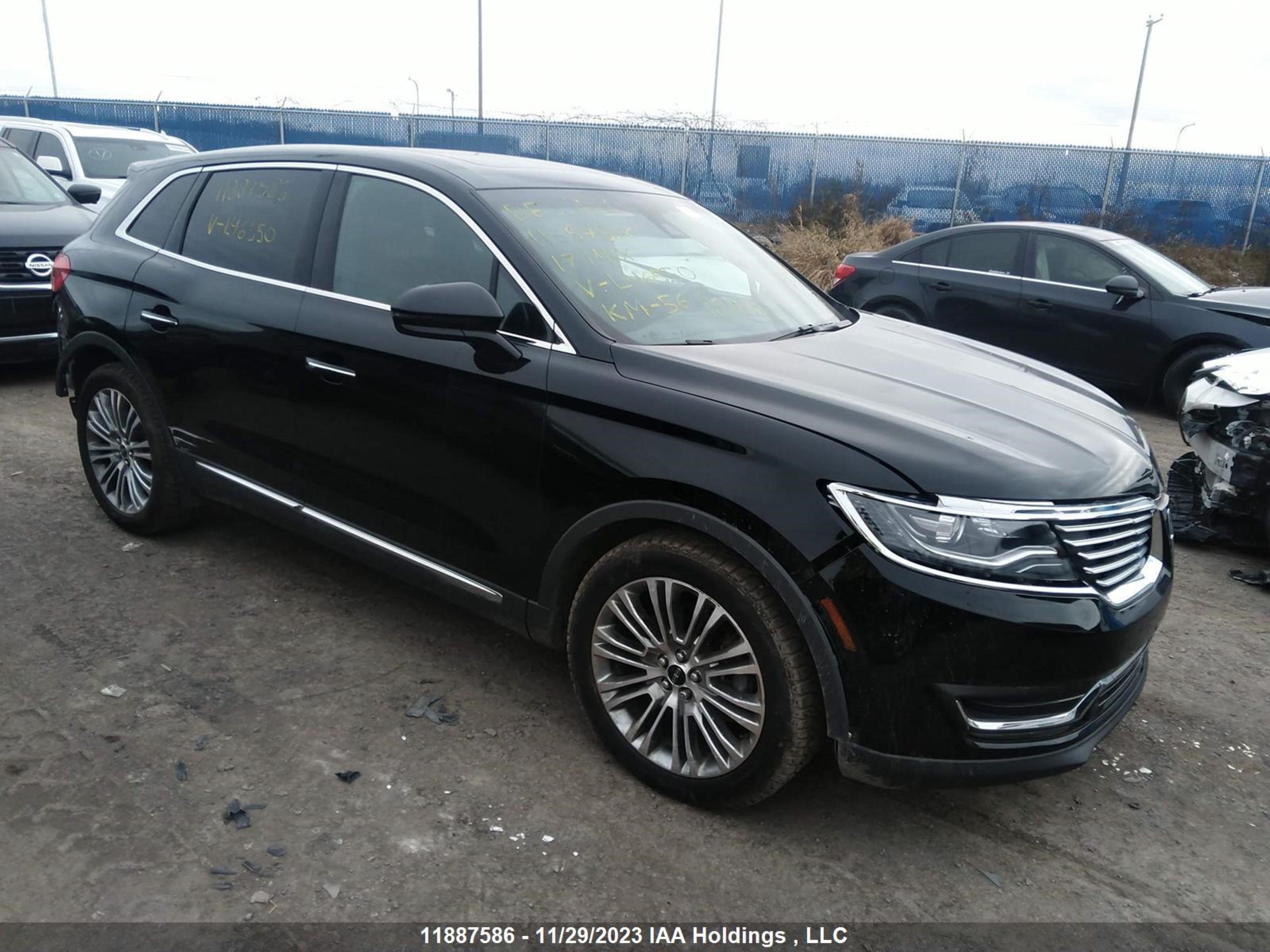 lincoln mkx 2017 2lmpj8lr0hbl46550