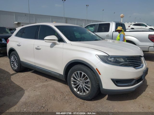 lincoln mkx 2016 2lmtj6kr8gbl36190