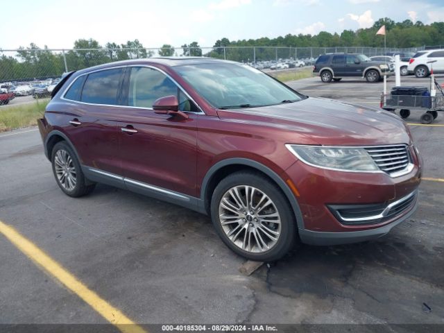 lincoln mkx 2016 2lmtj6lr2gbl32537