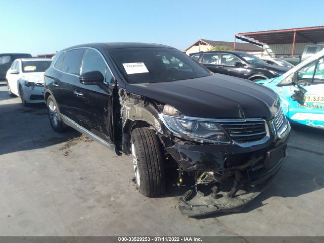 lincoln mkx 2016 2lmtj8kr1gbl60309