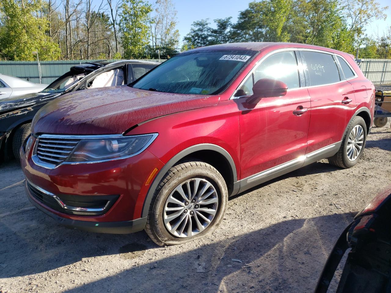 lincoln mkx 2016 2lmtj8kr5gbl80367