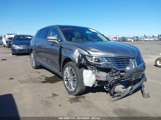 lincoln mkx 2016 2lmtj8lrxgbl66348