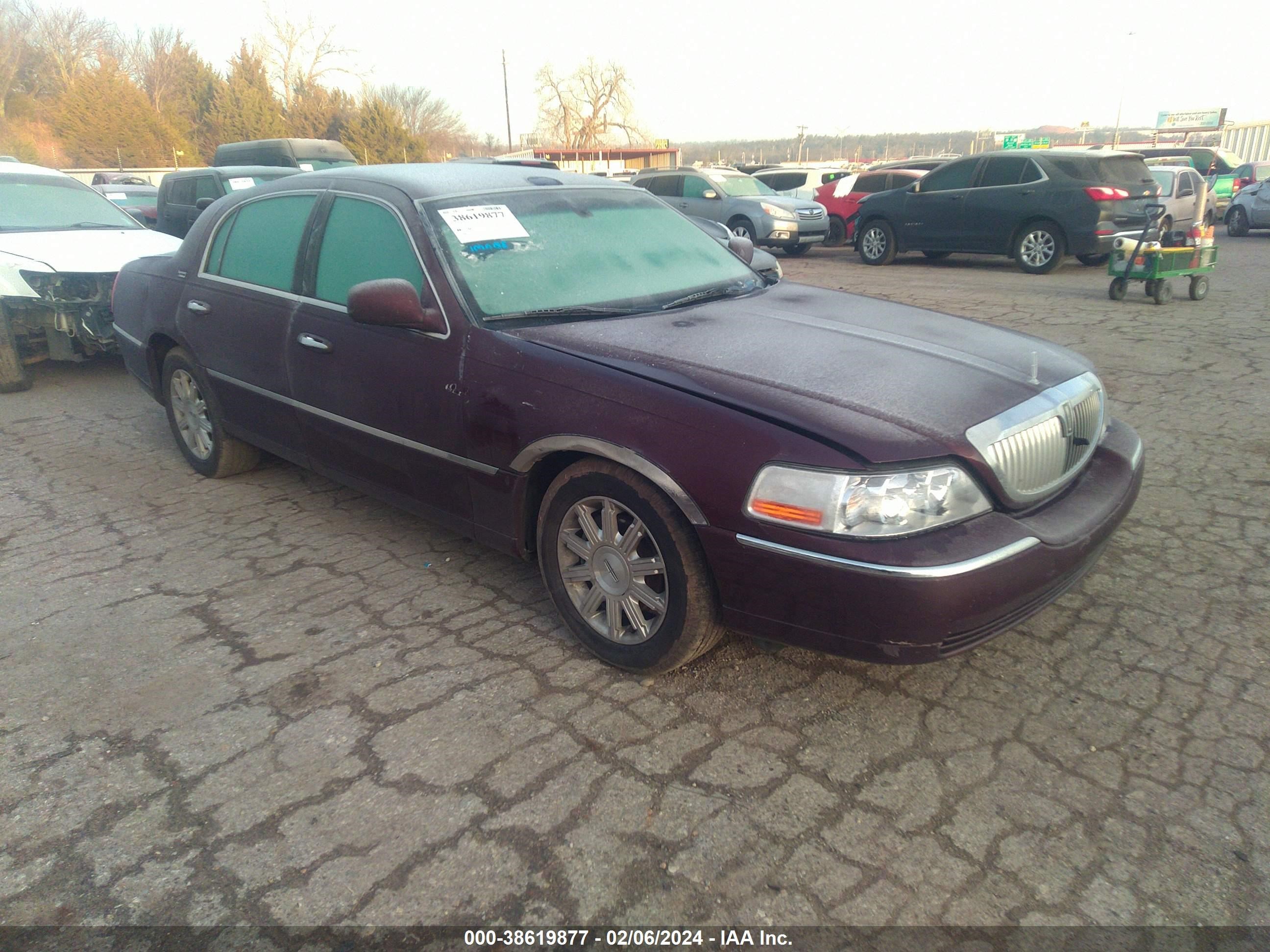 lincoln town car 2009 2lnhm82v39x621600