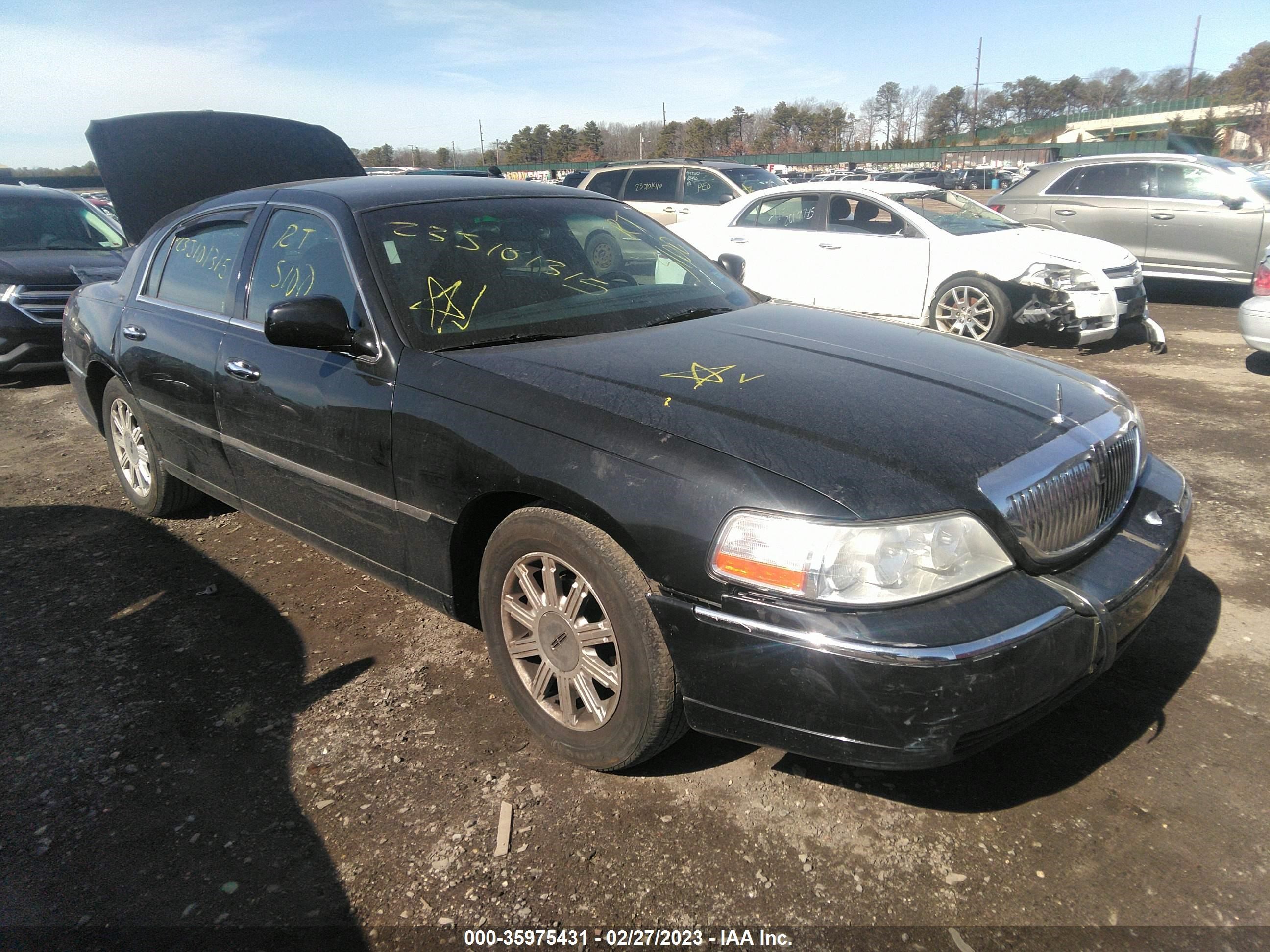 lincoln town car 2009 2lnhm82v49x604935