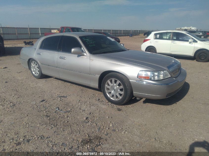 lincoln town car 2009 2lnhm82v49x631469