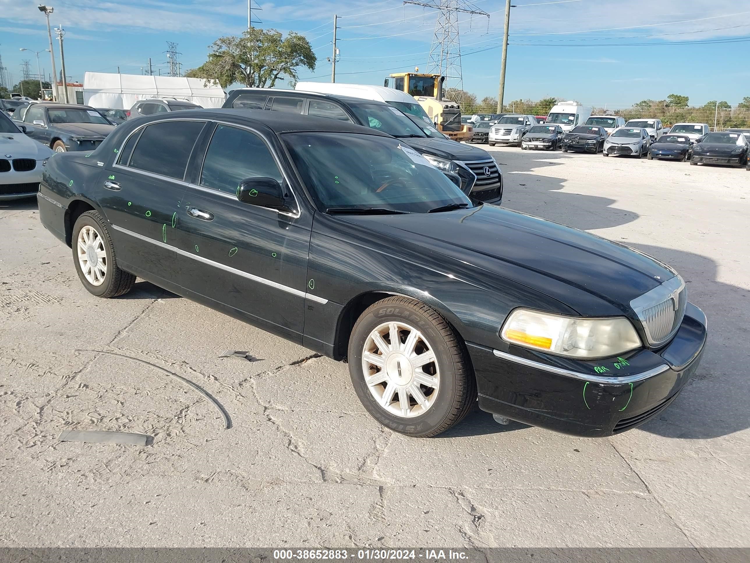 lincoln town car 2009 2lnhm82v99x611606