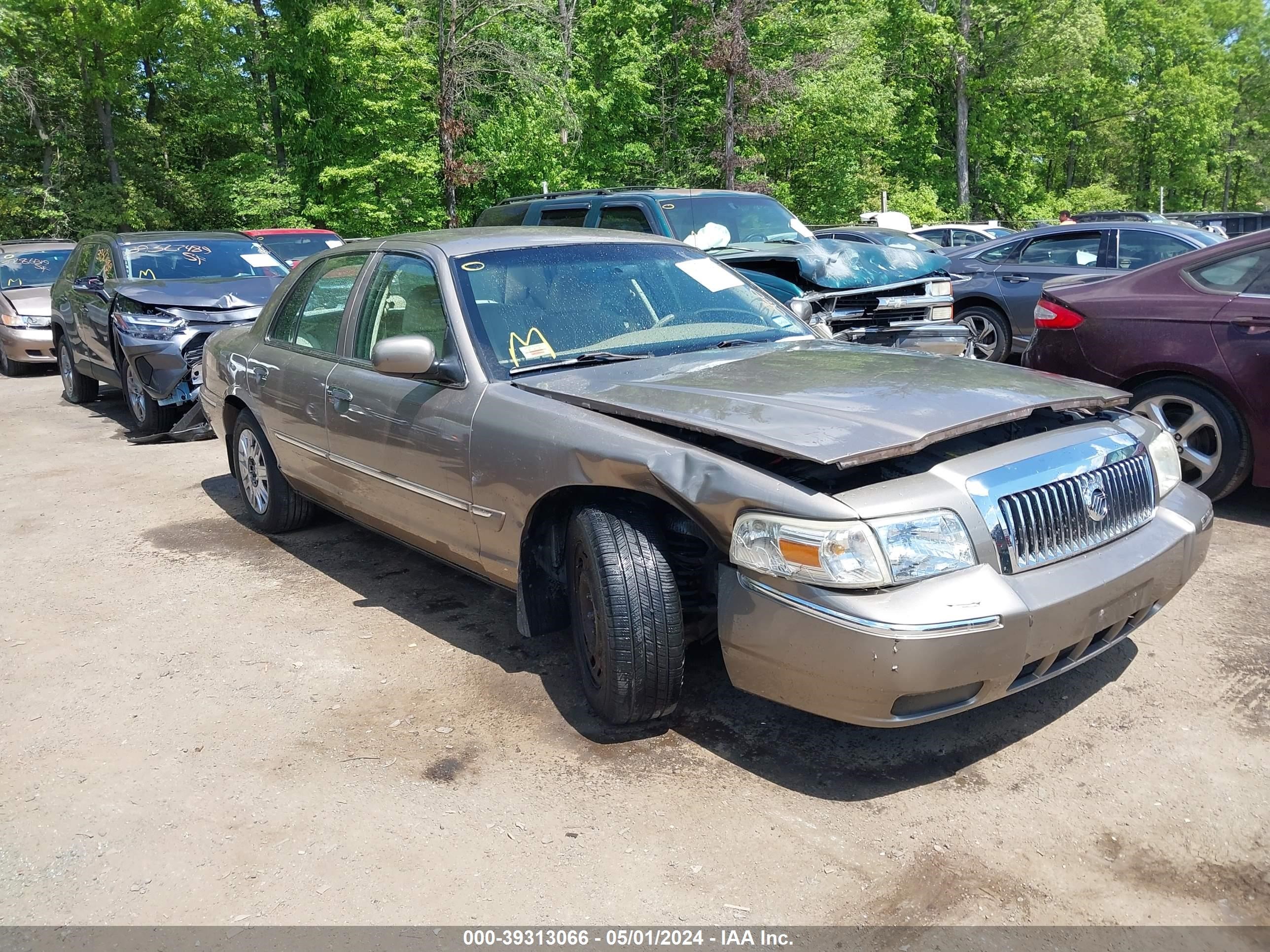 mercury grand marquis 2006 2mefm74v06x612298