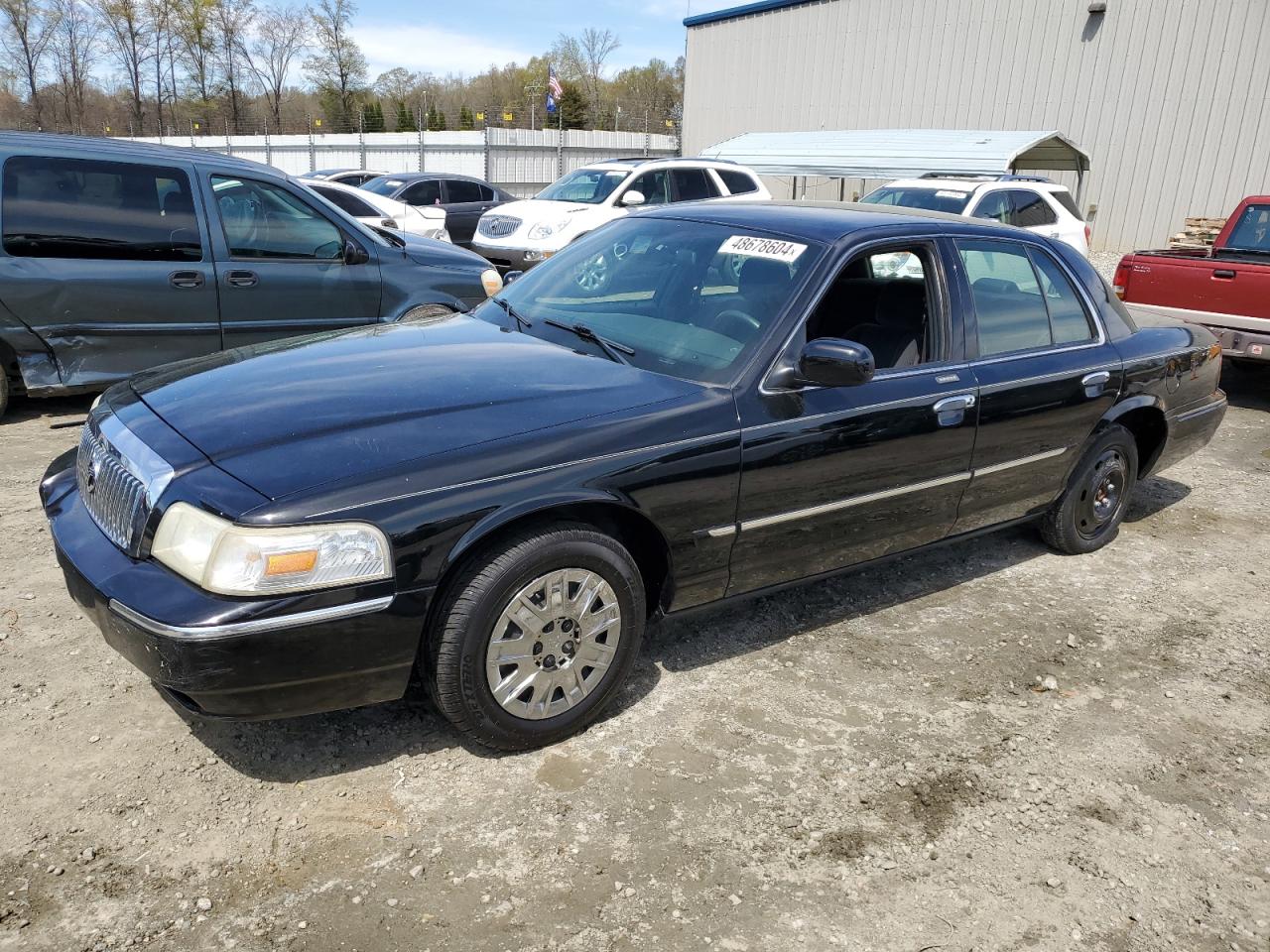 mercury grand marquis 2007 2mefm74v17x604289