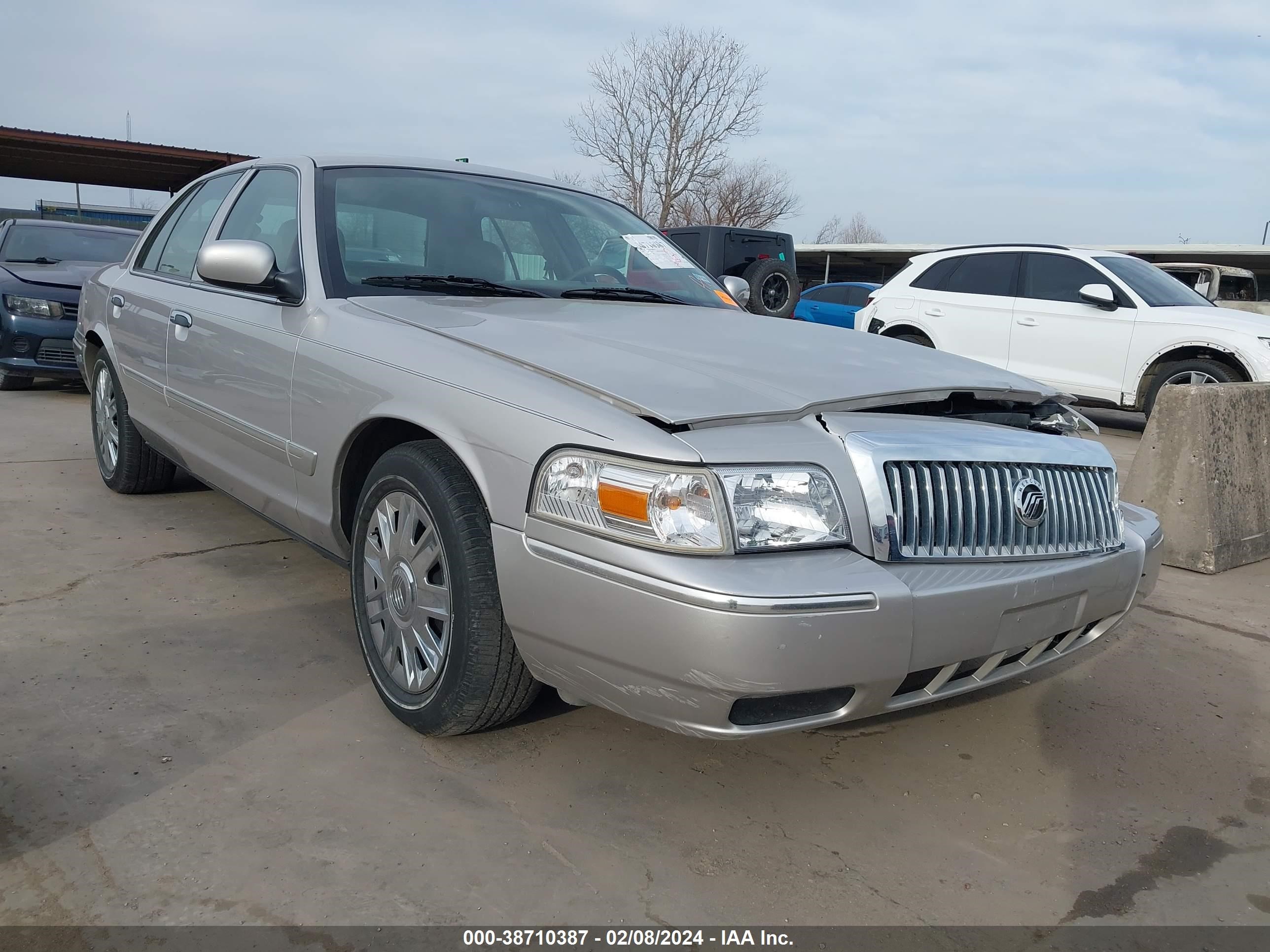 mercury grand marquis 2008 2mefm74v18x660539