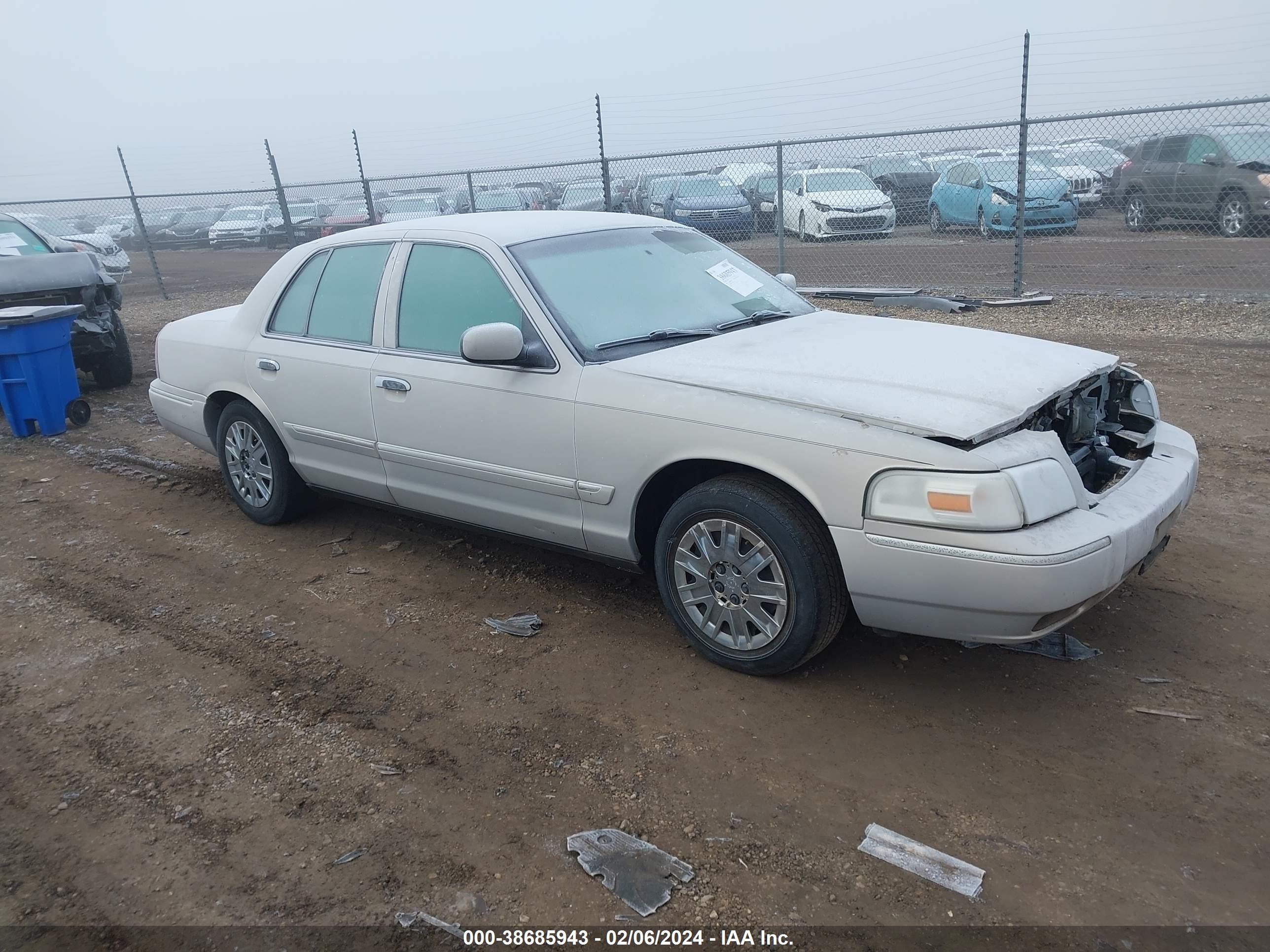 mercury grand marquis 2006 2mefm74v56x609350