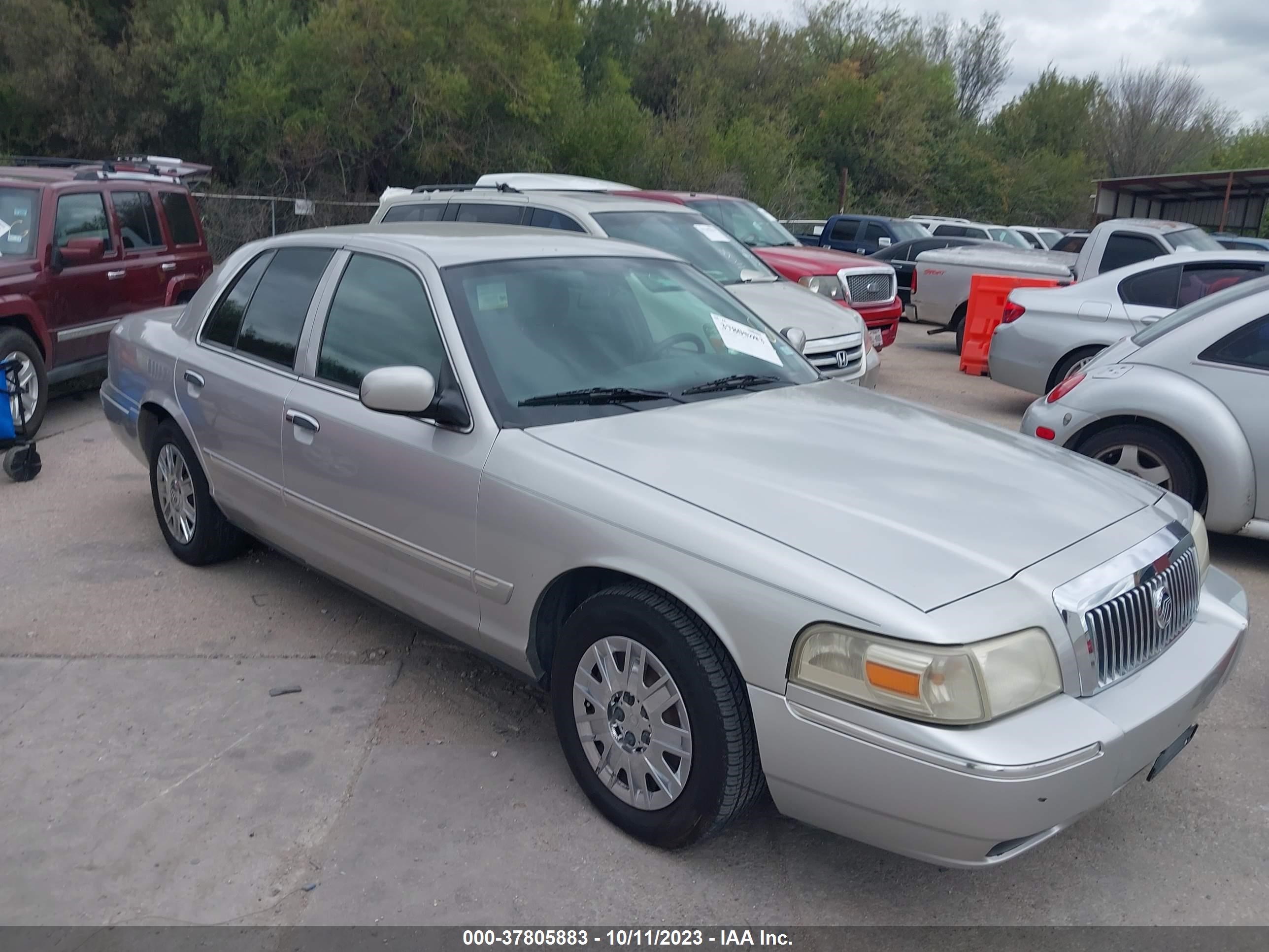 mercury grand marquis 2007 2mefm74v97x614617