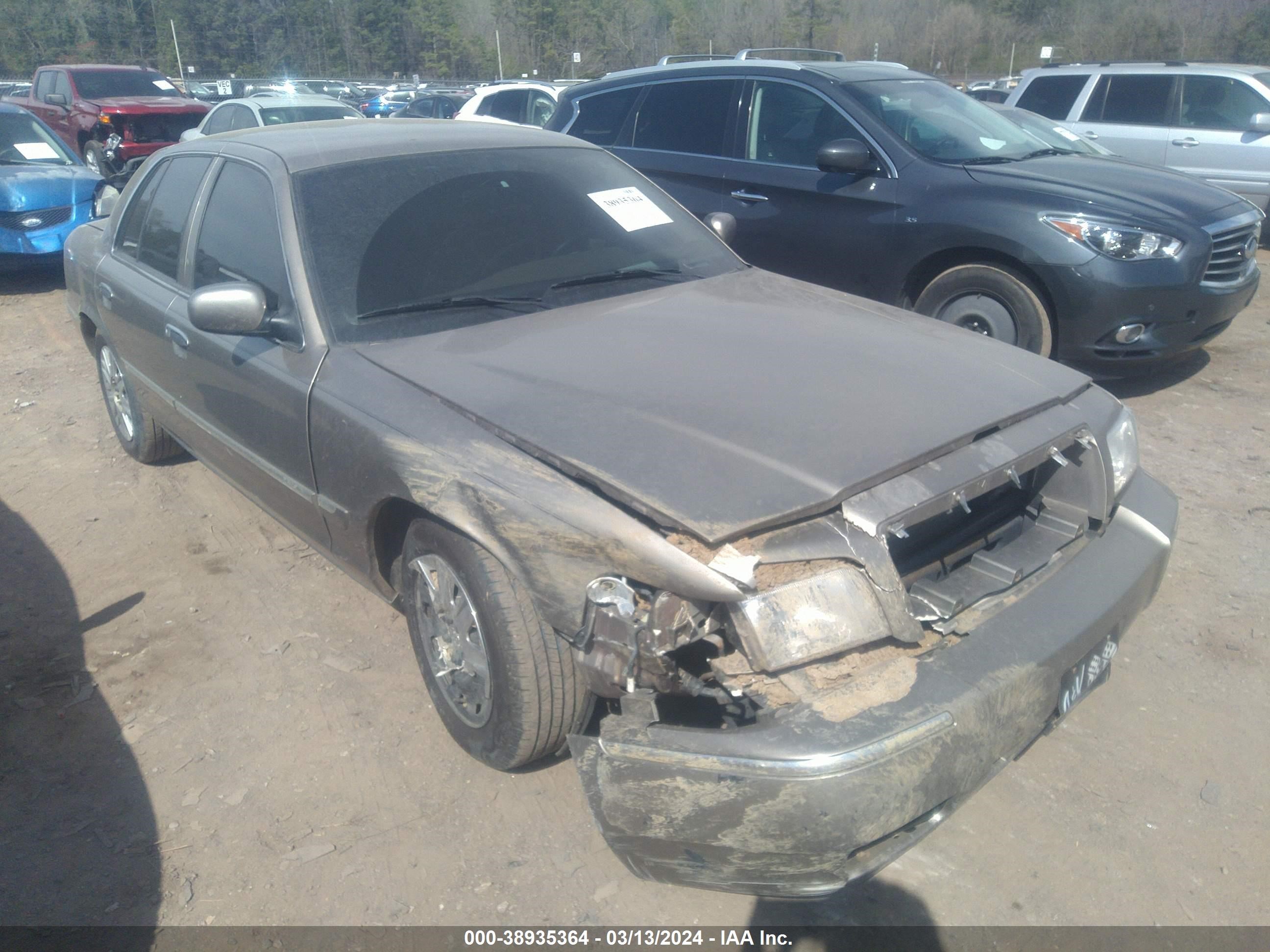 mercury grand marquis 2006 2mefm74vx6x651349