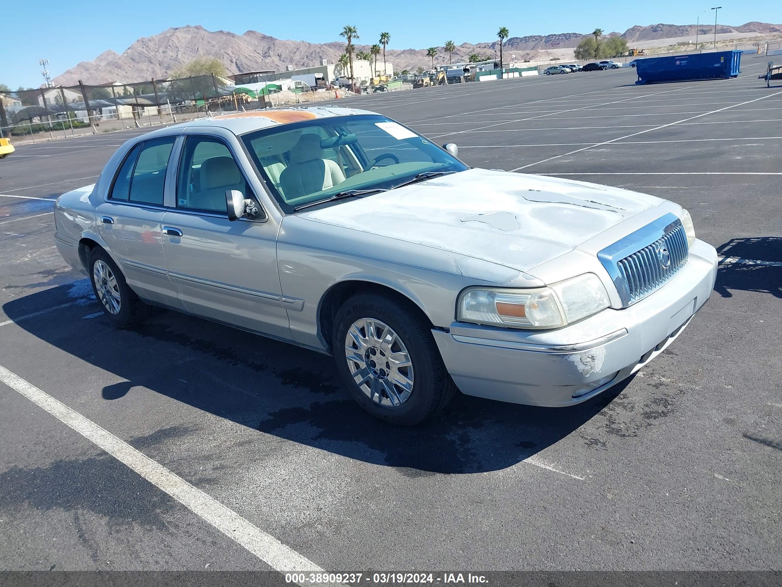 mercury grand marquis 2007 2mefm74vx7x609684